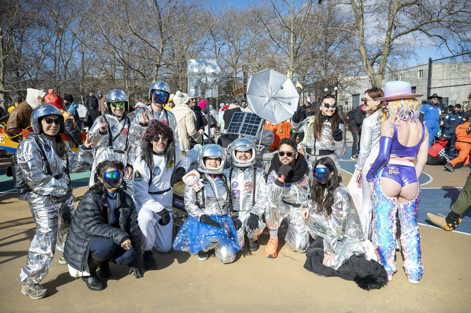 Ass-tronauts at Cooper Park