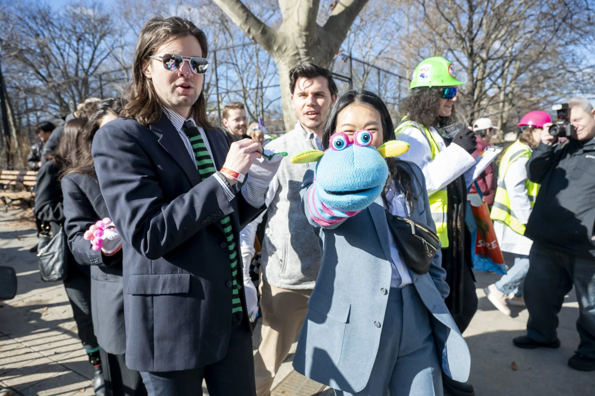 New York Sock Exchange leaving Cooper Park
