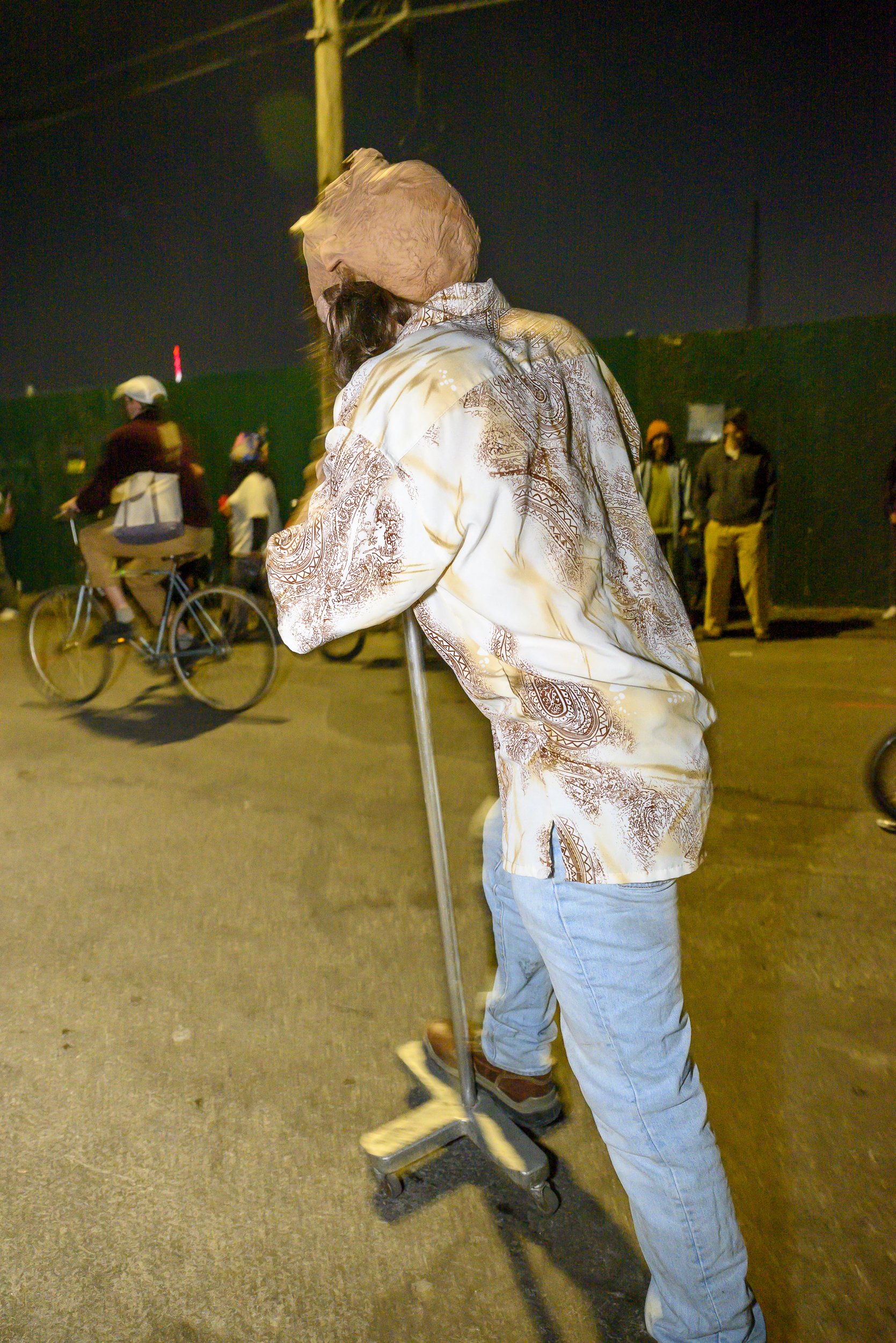 You can ride an IV stand if you really want to