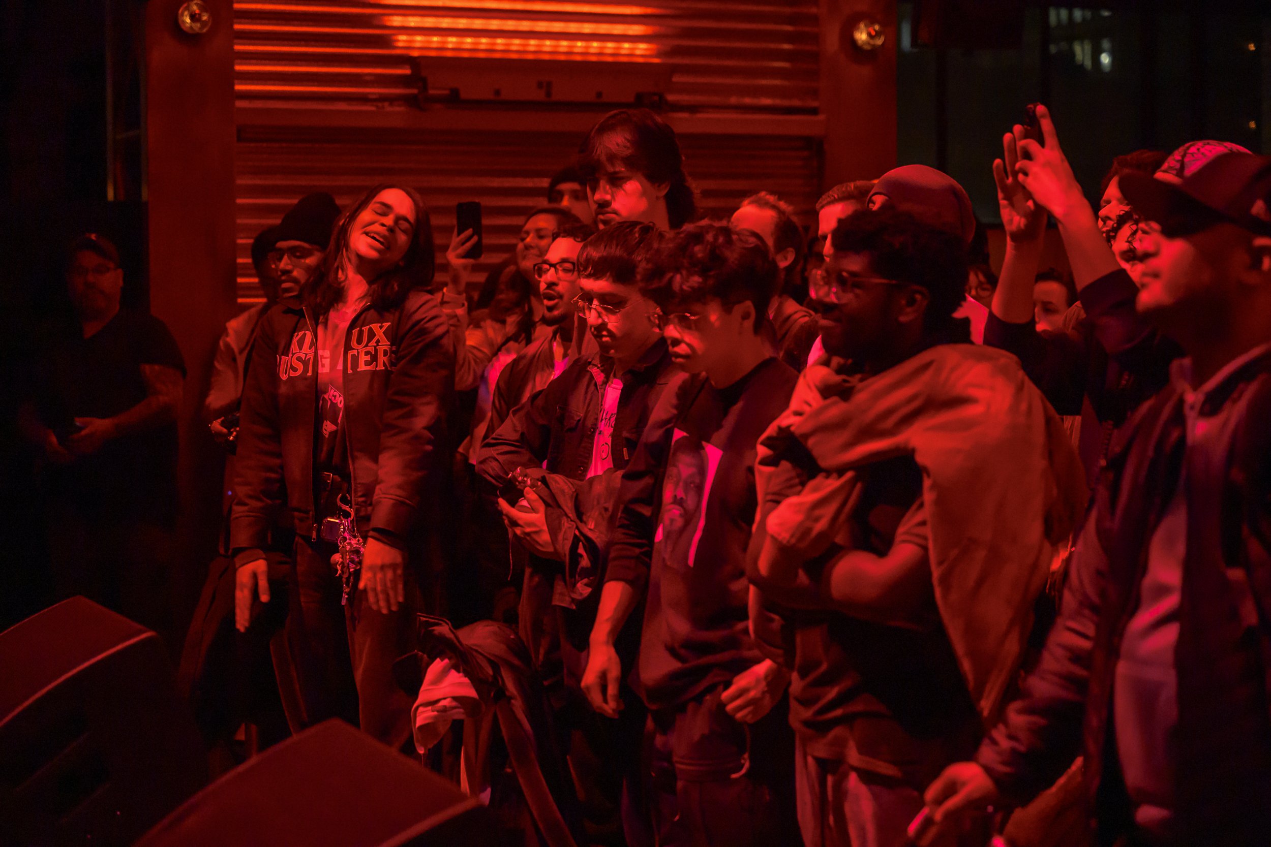 Audience during billy woods