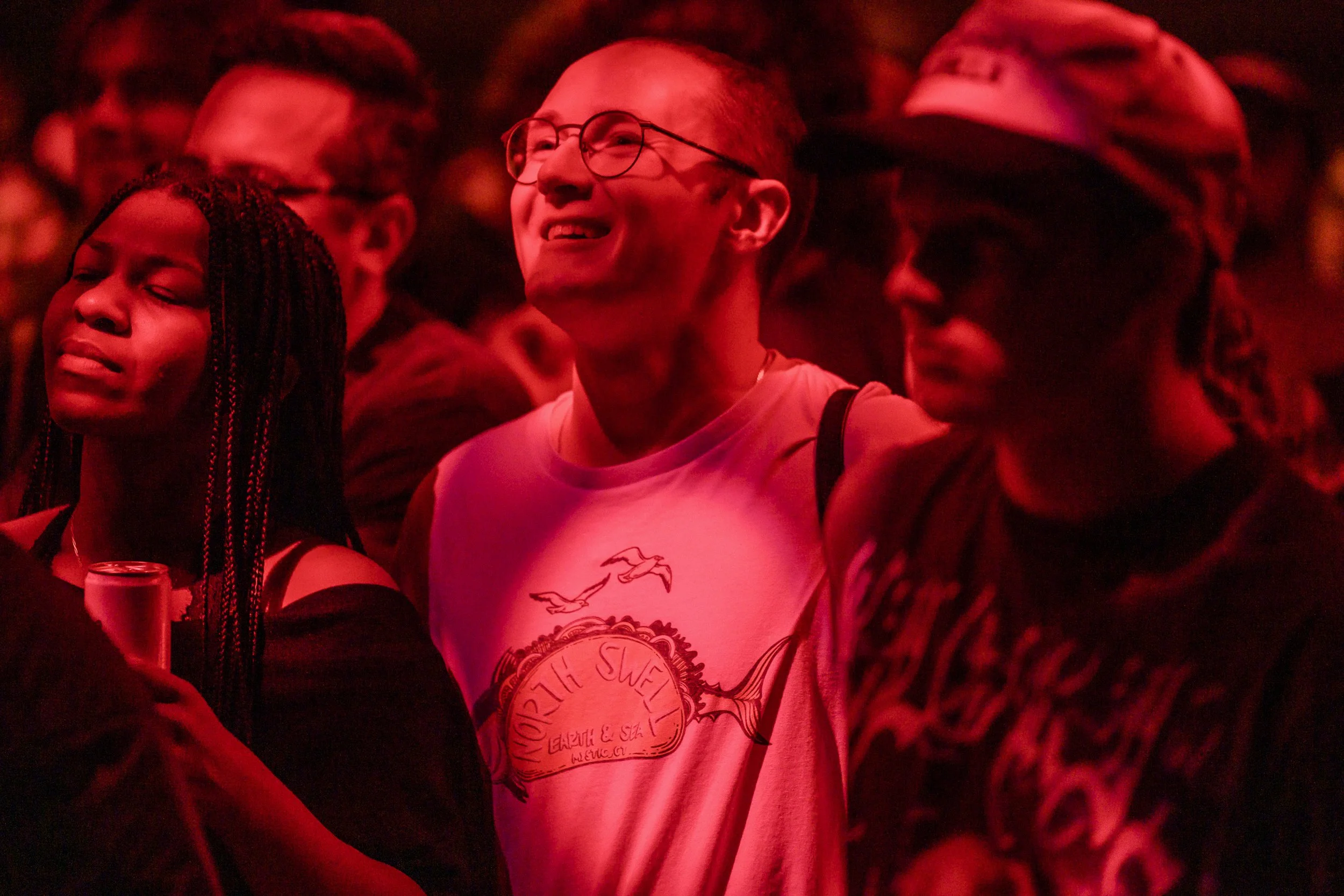 Audience during billy woods