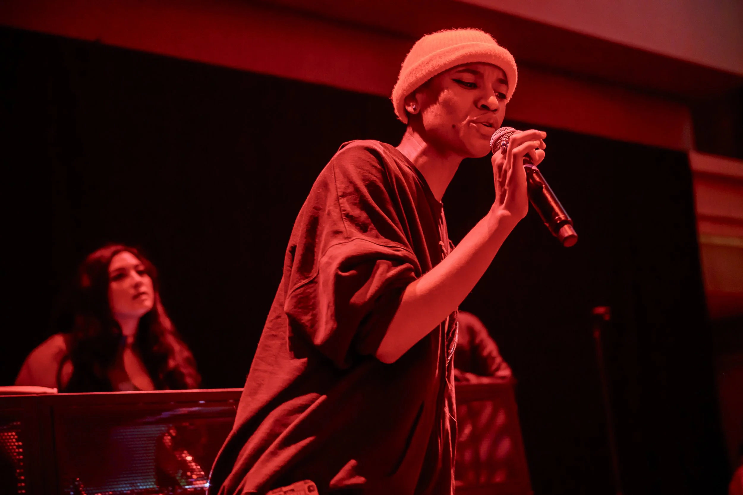 DJ Haram and Yolanda Watson during billy woods