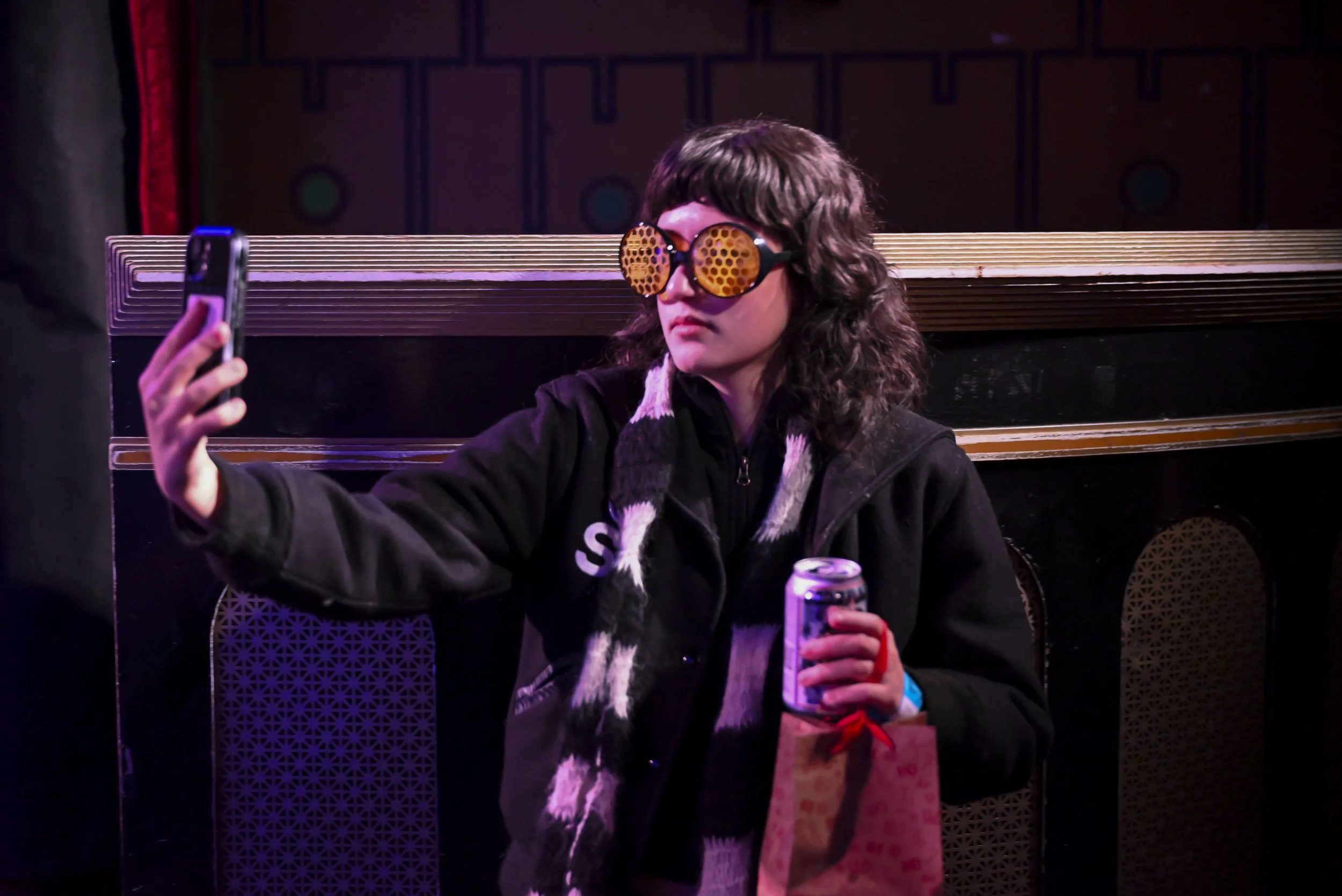 During Tea Eater at TV Eye