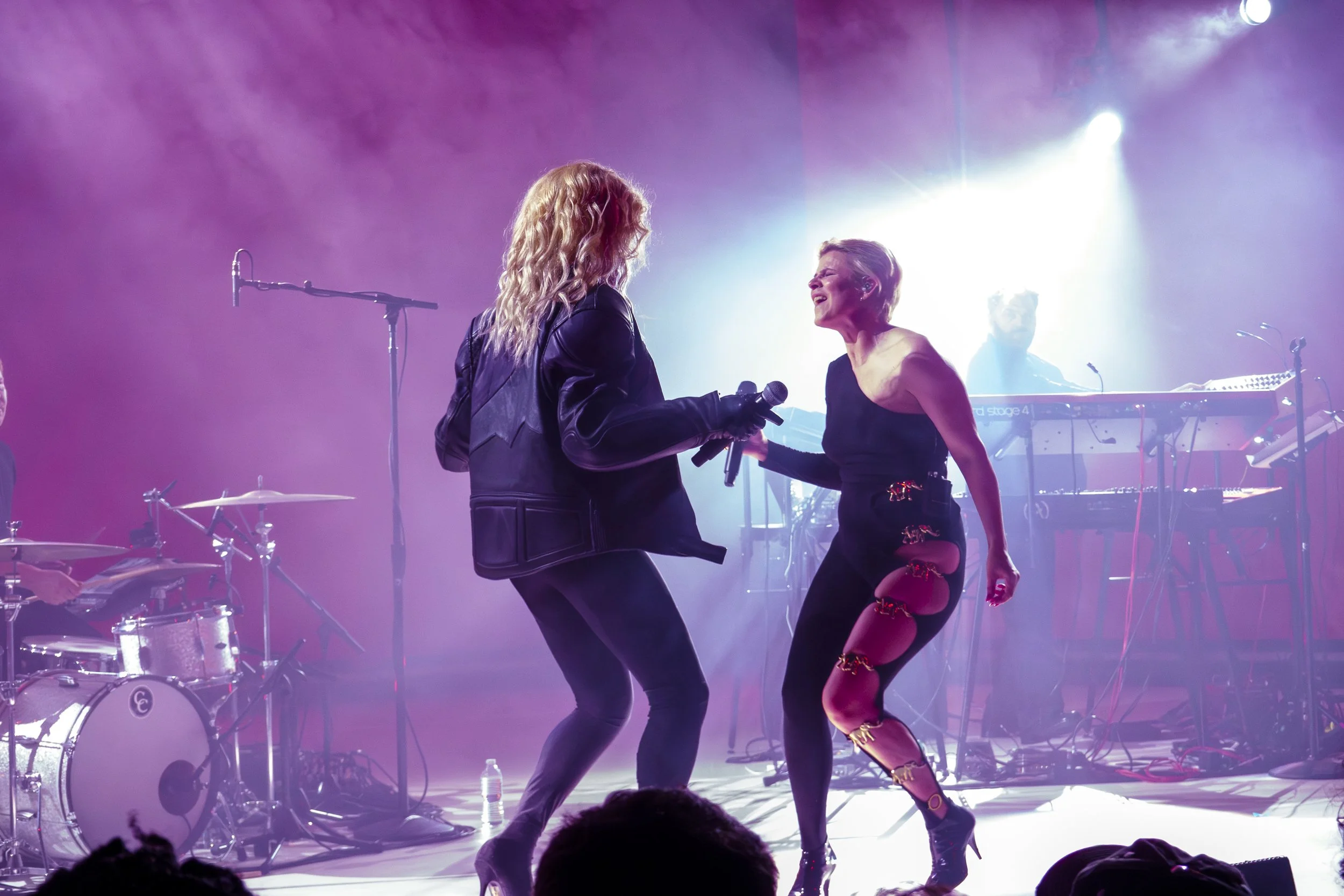 Maluca with Robyn at Brooklyn Paramount