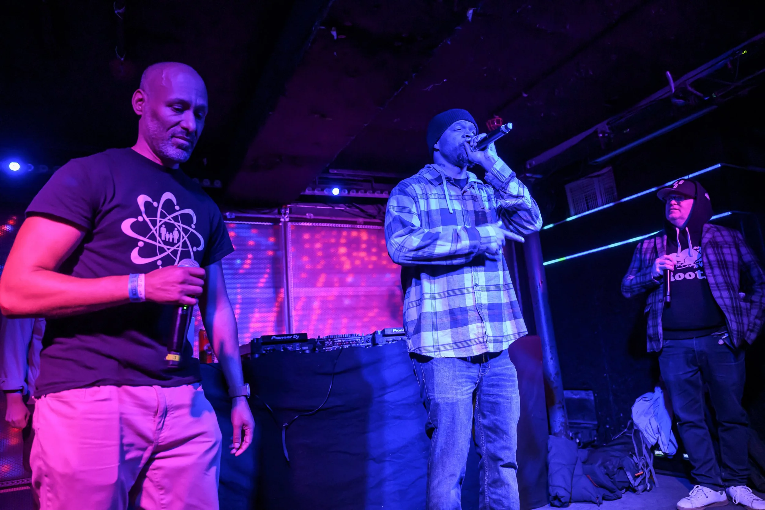 Cryptic One with Vordul Mega and Alaska at Zone One at Elsewhere