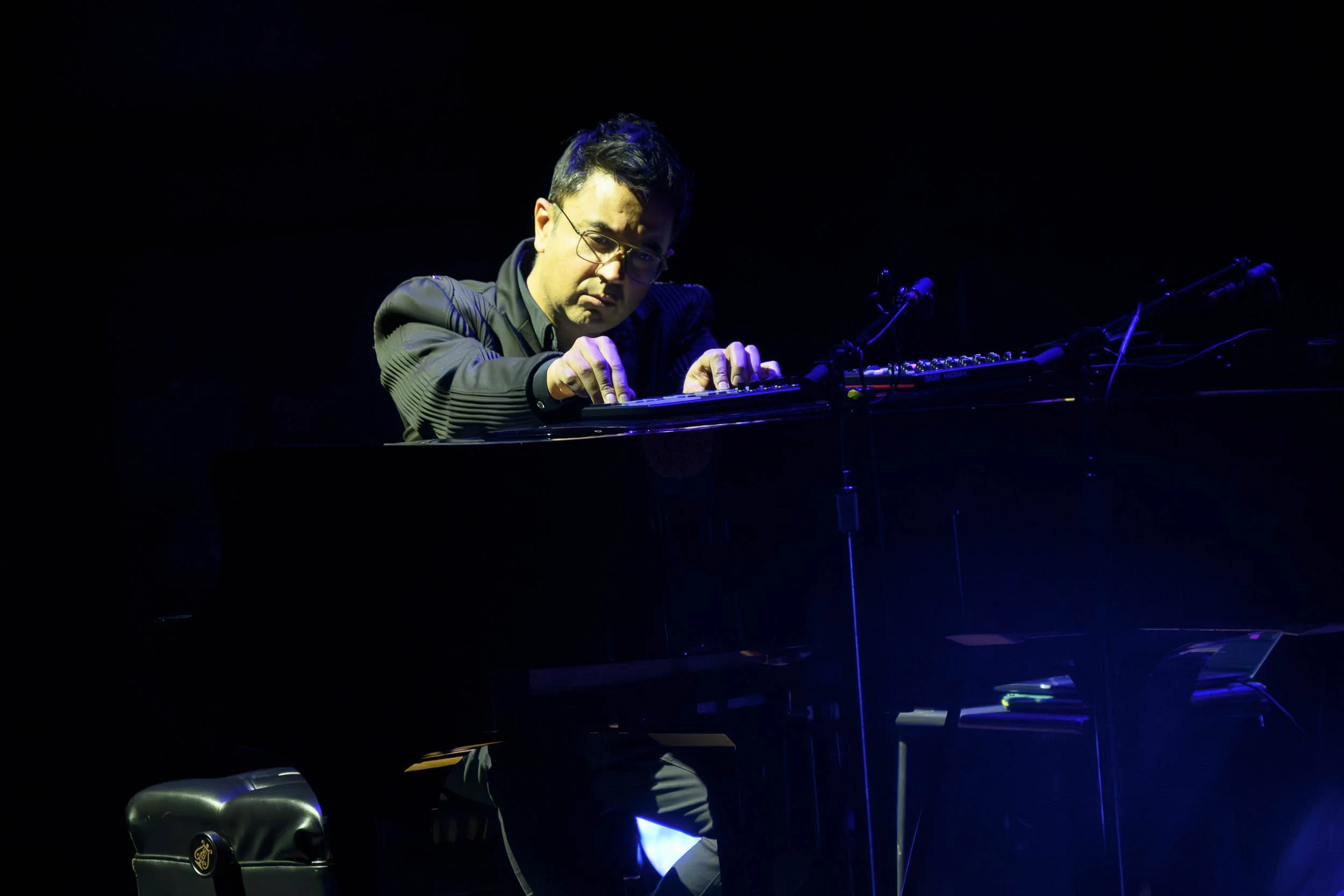 Vijay Iyer during Contested Sites of Memory at Alice Tully Hall