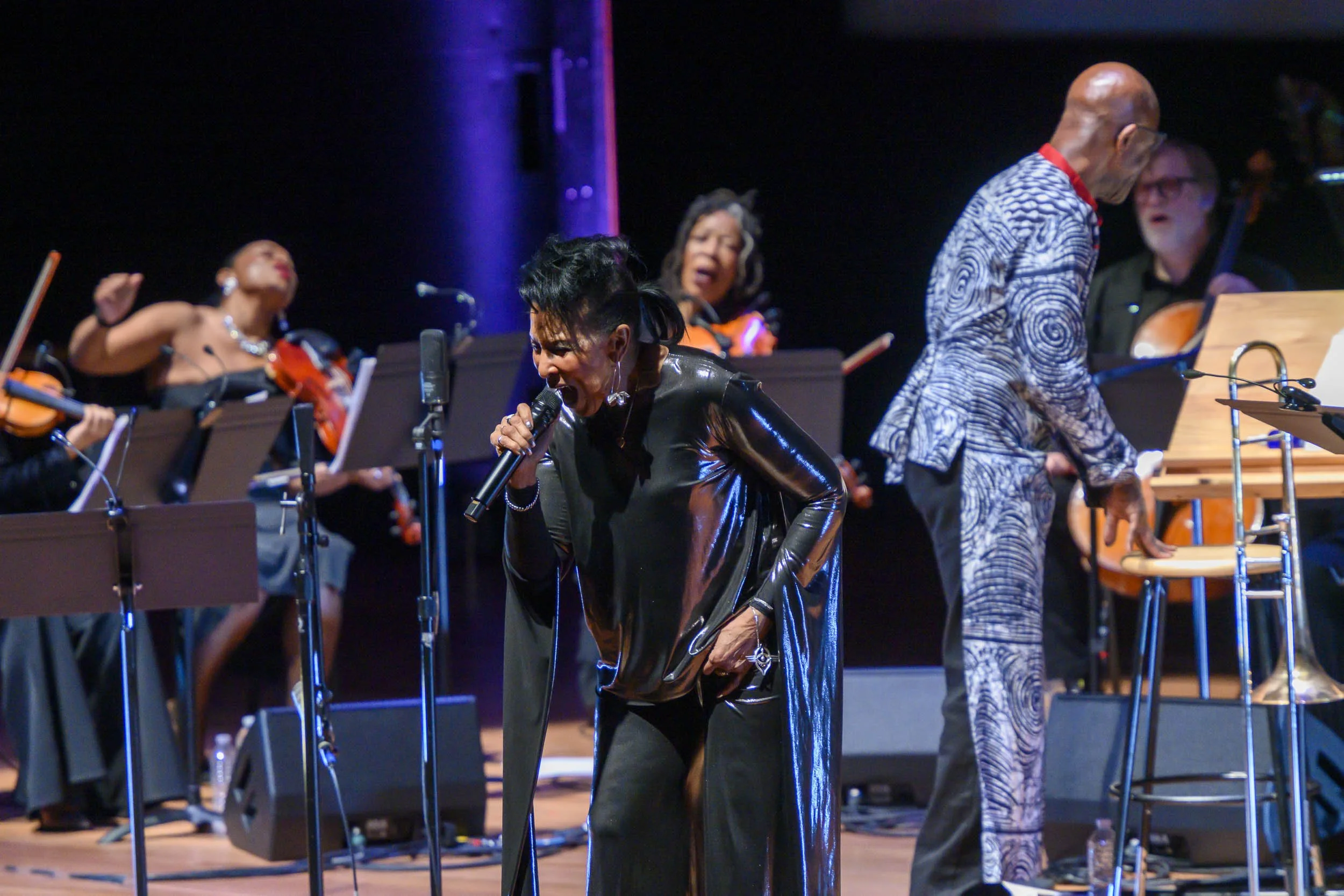 Nona Hendryx during Contested Sites of Memory at Alice Tully Hall