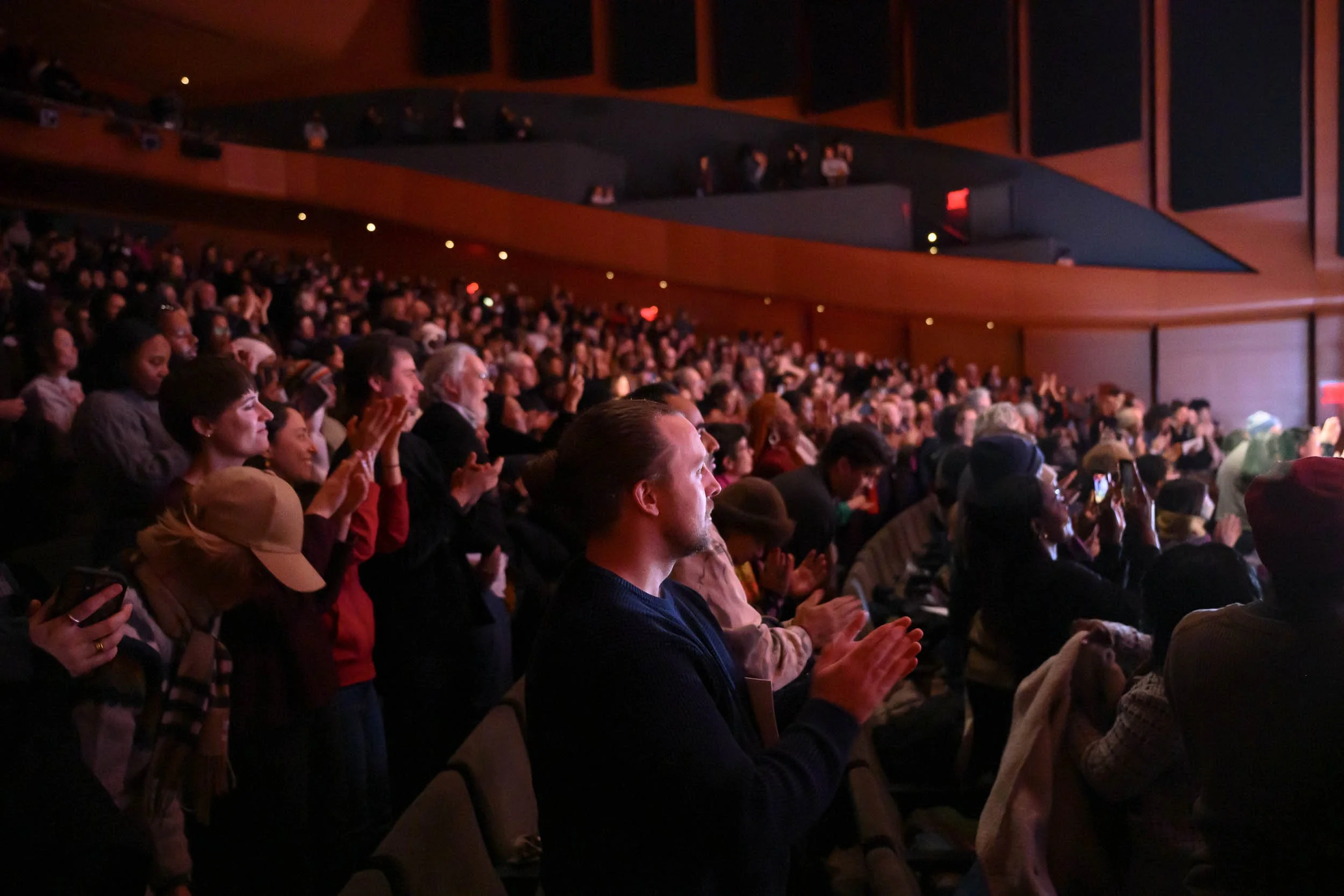 Audience during Contested Sites of Memory at Alice Tully Hall