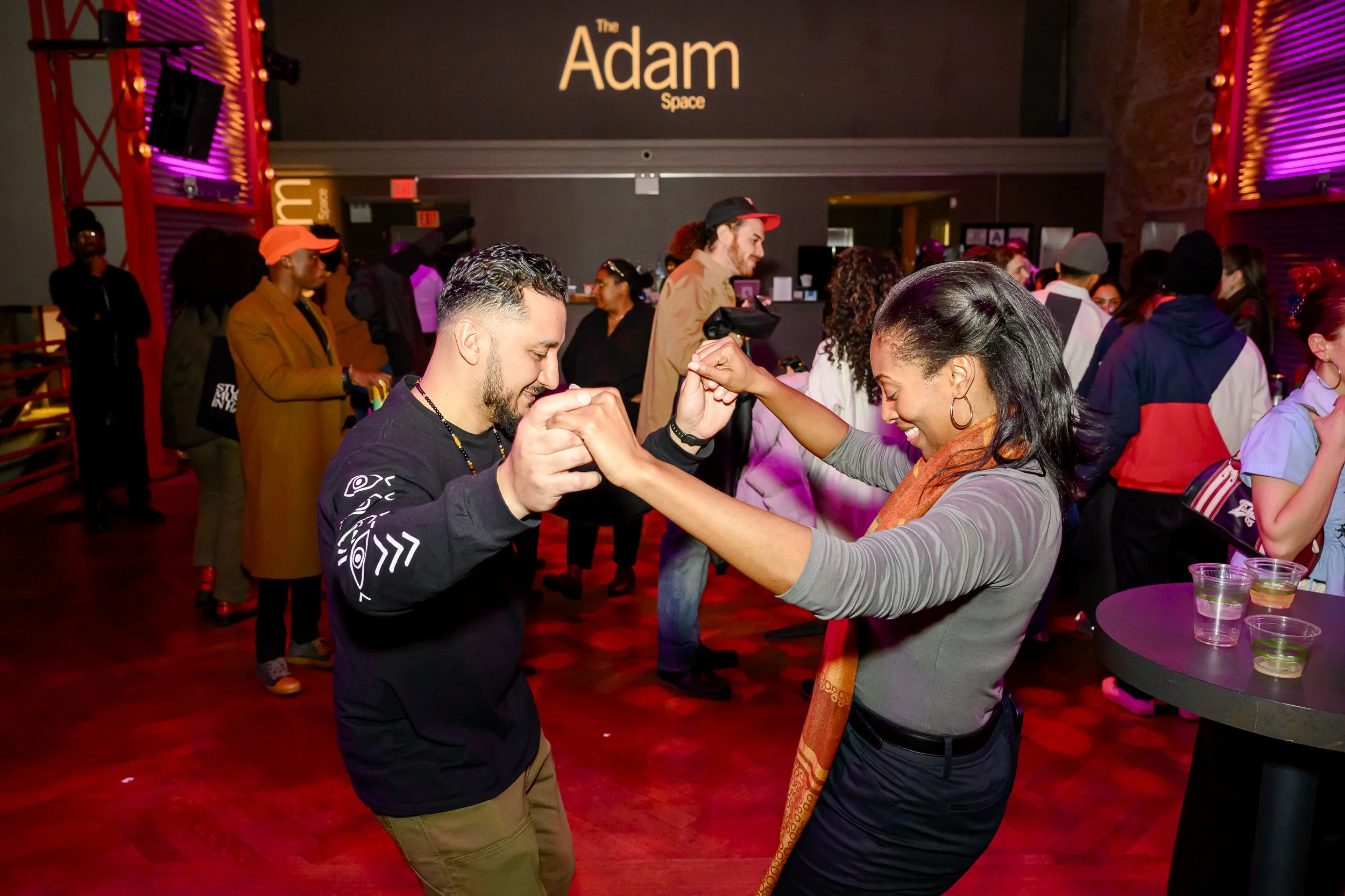 During Ayanna Heaven DJ set at The Adam Space