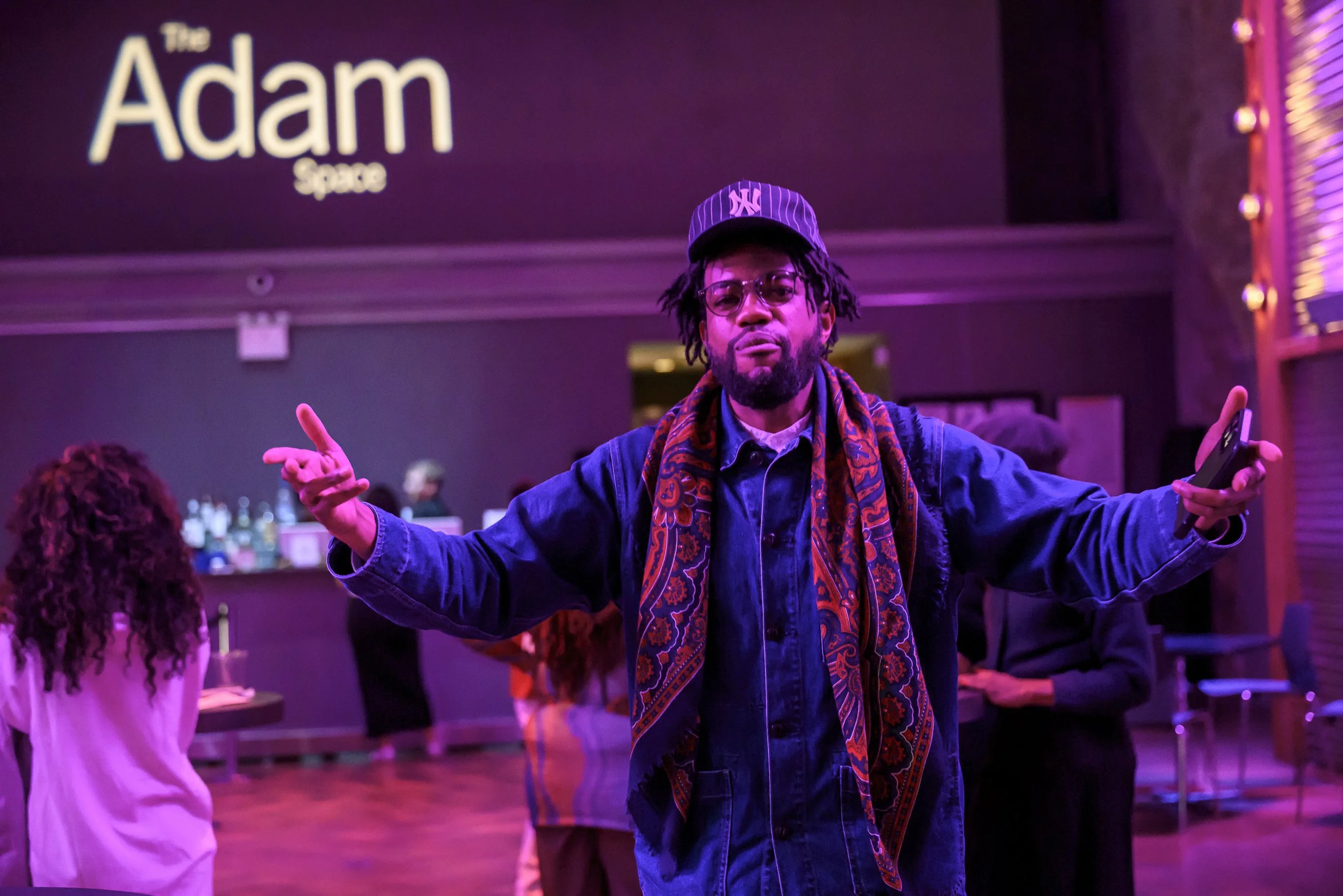 During Ayanna Heaven DJ set at The Adam Space