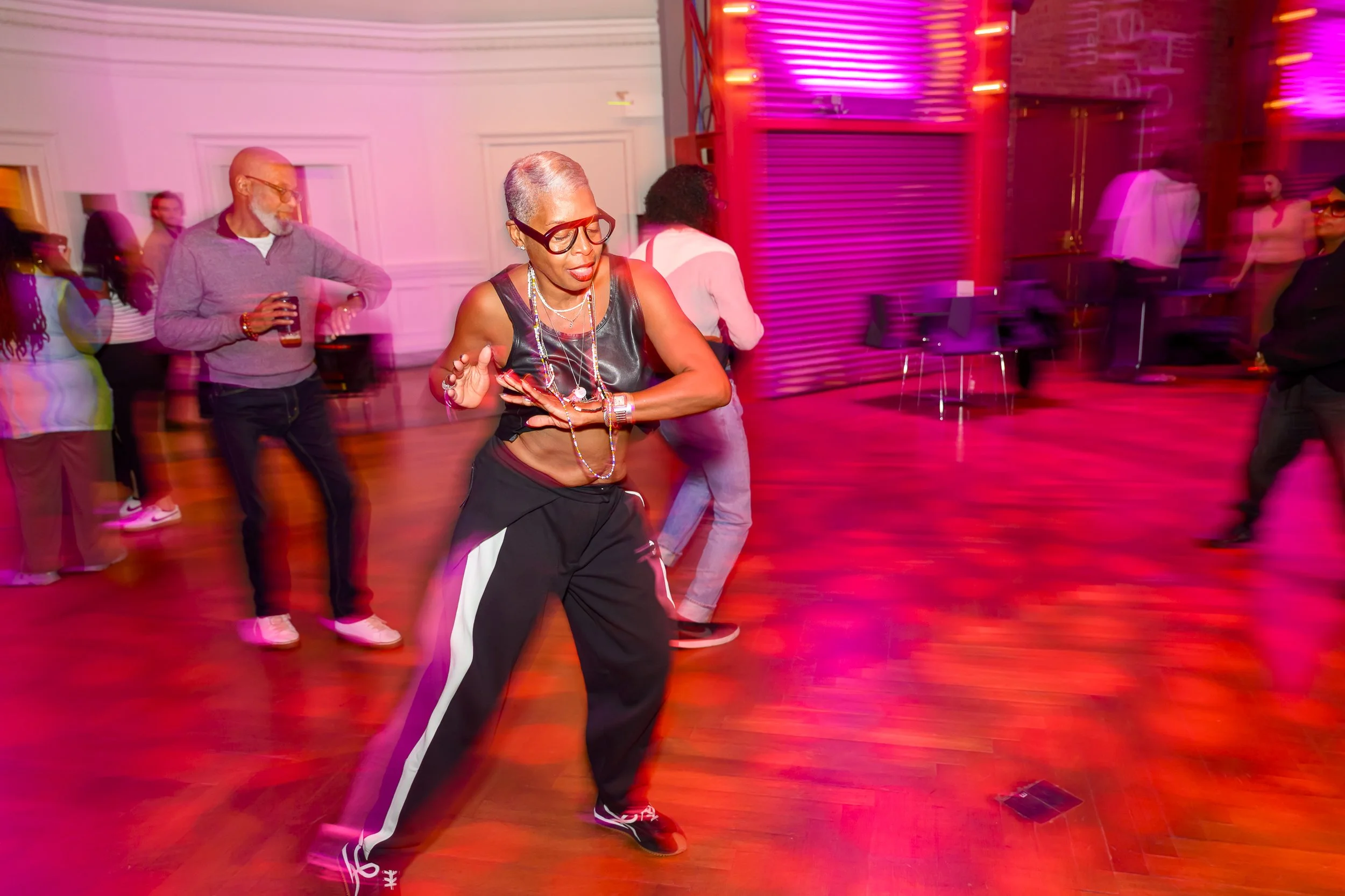 During Ayanna Heaven DJ set at The Adam Space