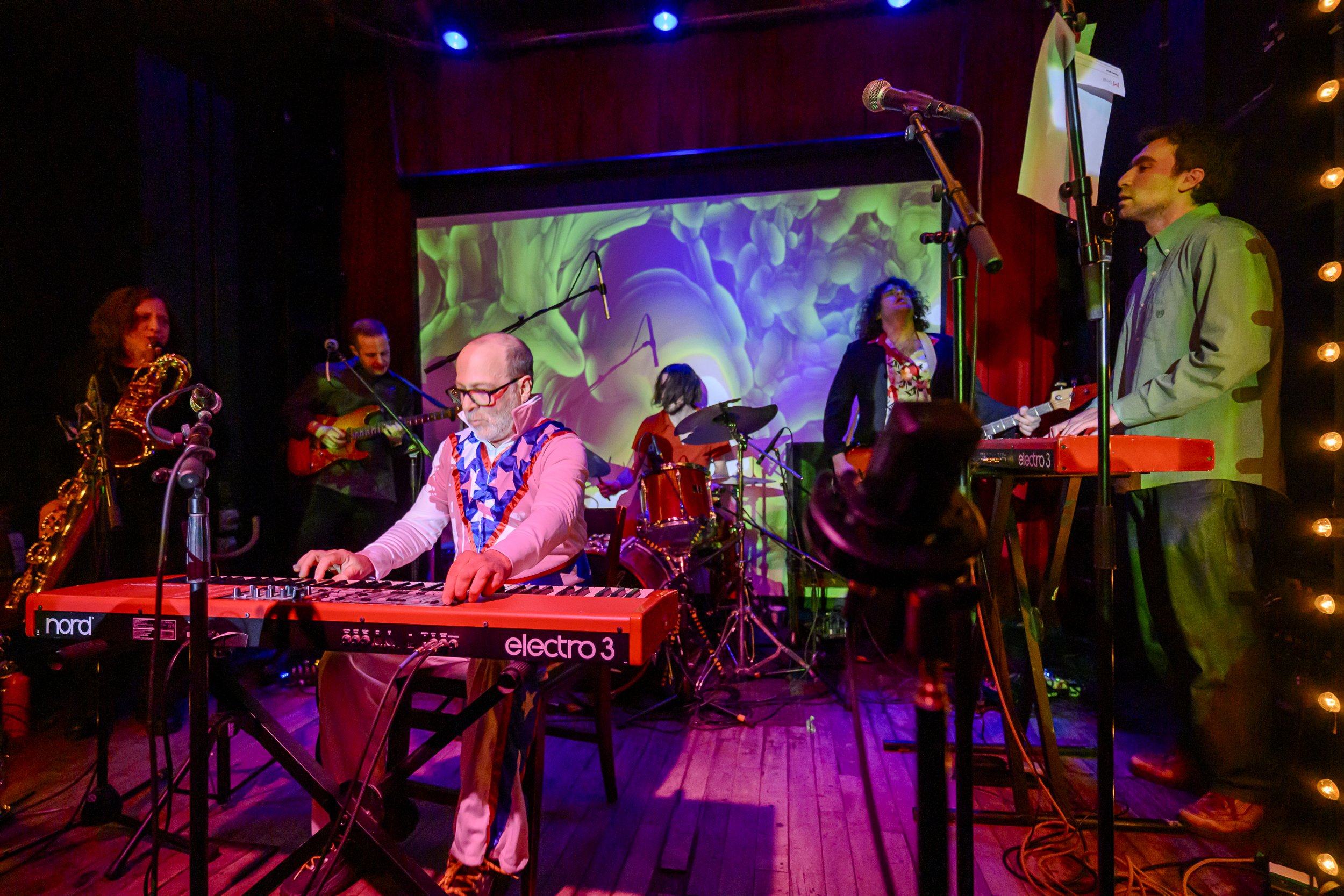 Jon Benjamin &amp; The Jazz Daredevil Band at Union Pool