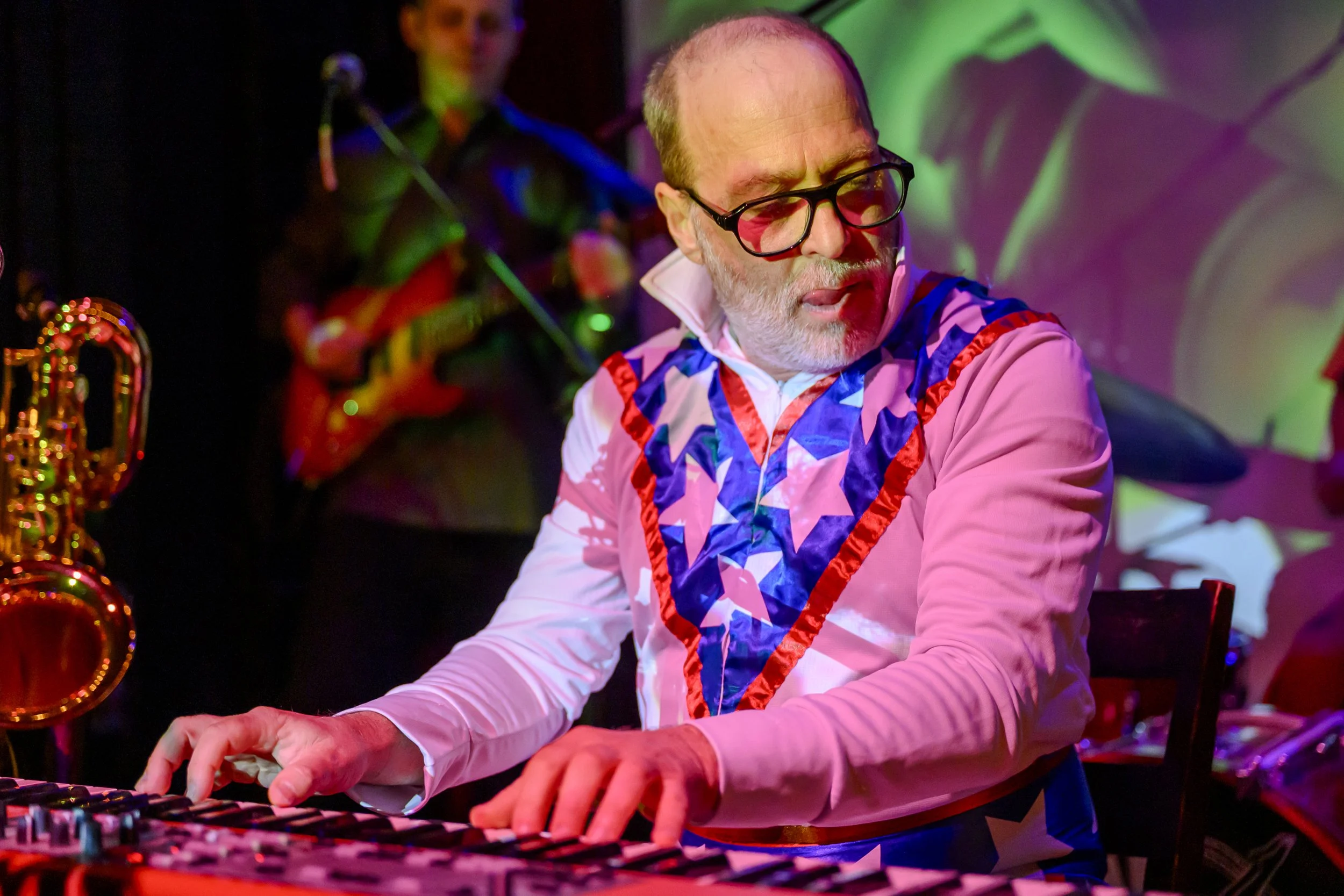 Jon Benjamin &amp; The Jazz Daredevil Band at Union Pool