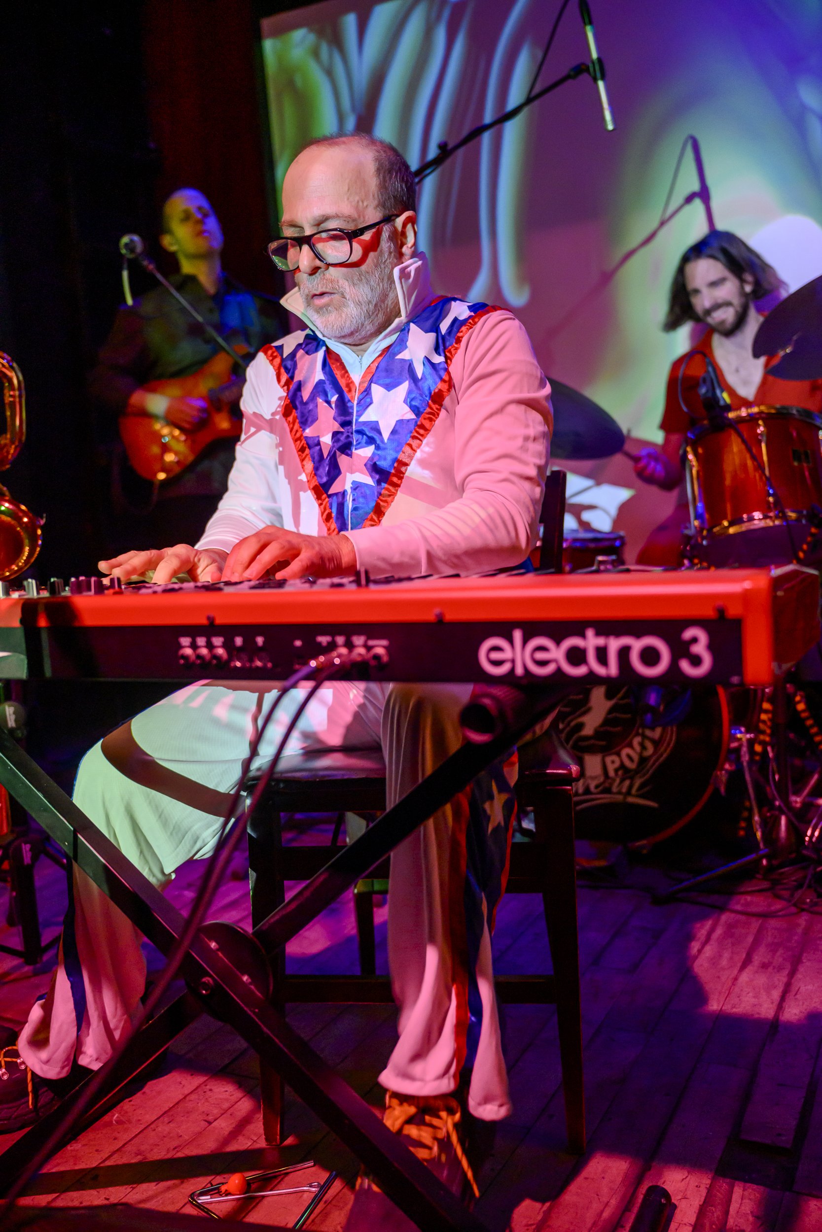 Jon Benjamin &amp; The Jazz Daredevil Band at Union Pool