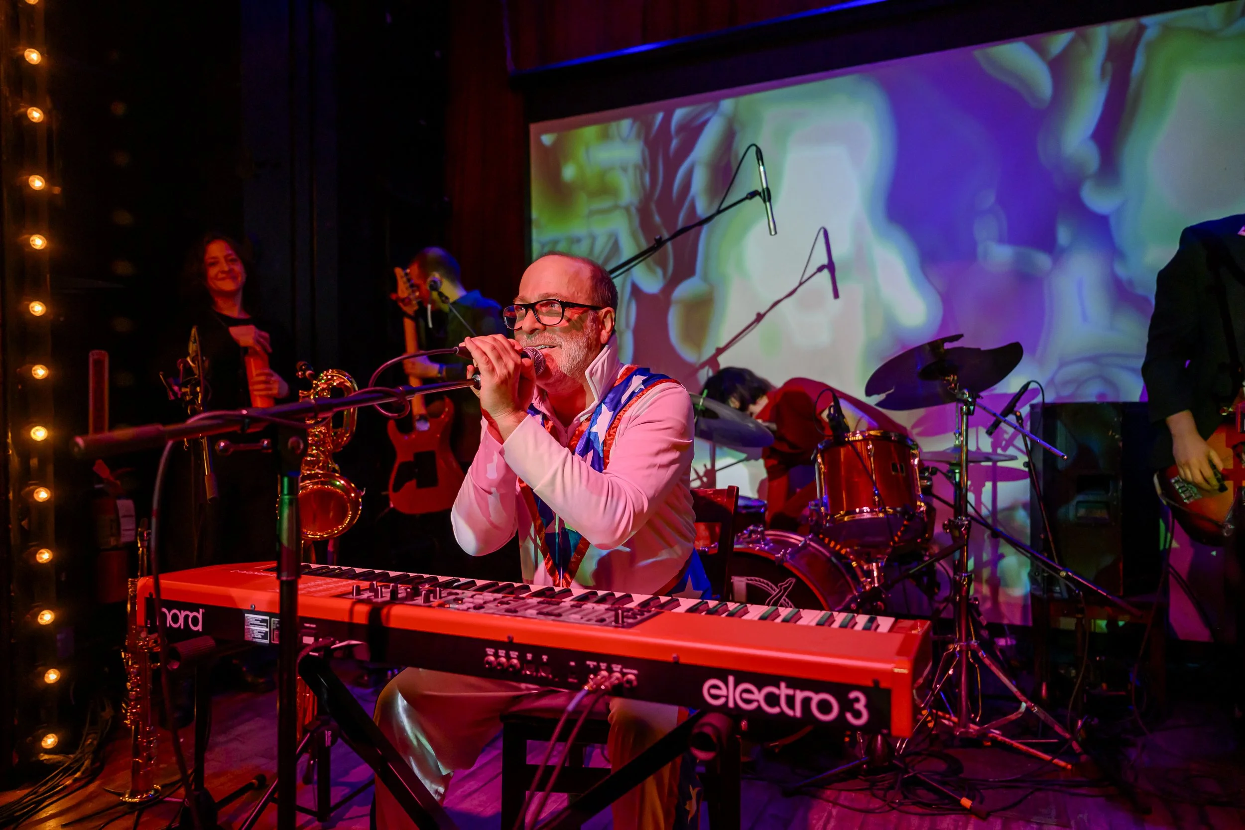 Jon Benjamin &amp; The Jazz Daredevil Band at Union Pool