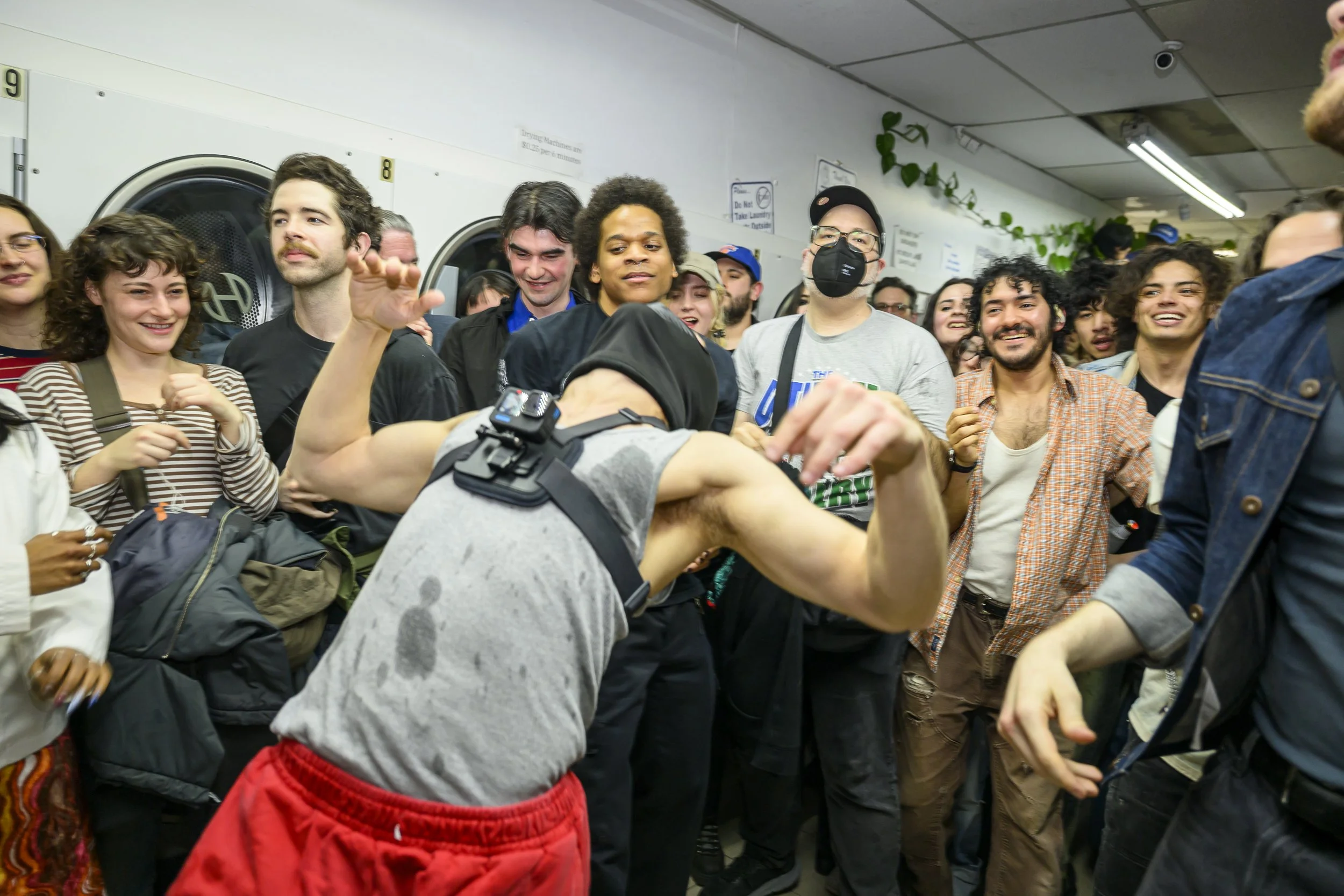 During Lip Critic at Yong Xin Tan Laundromat