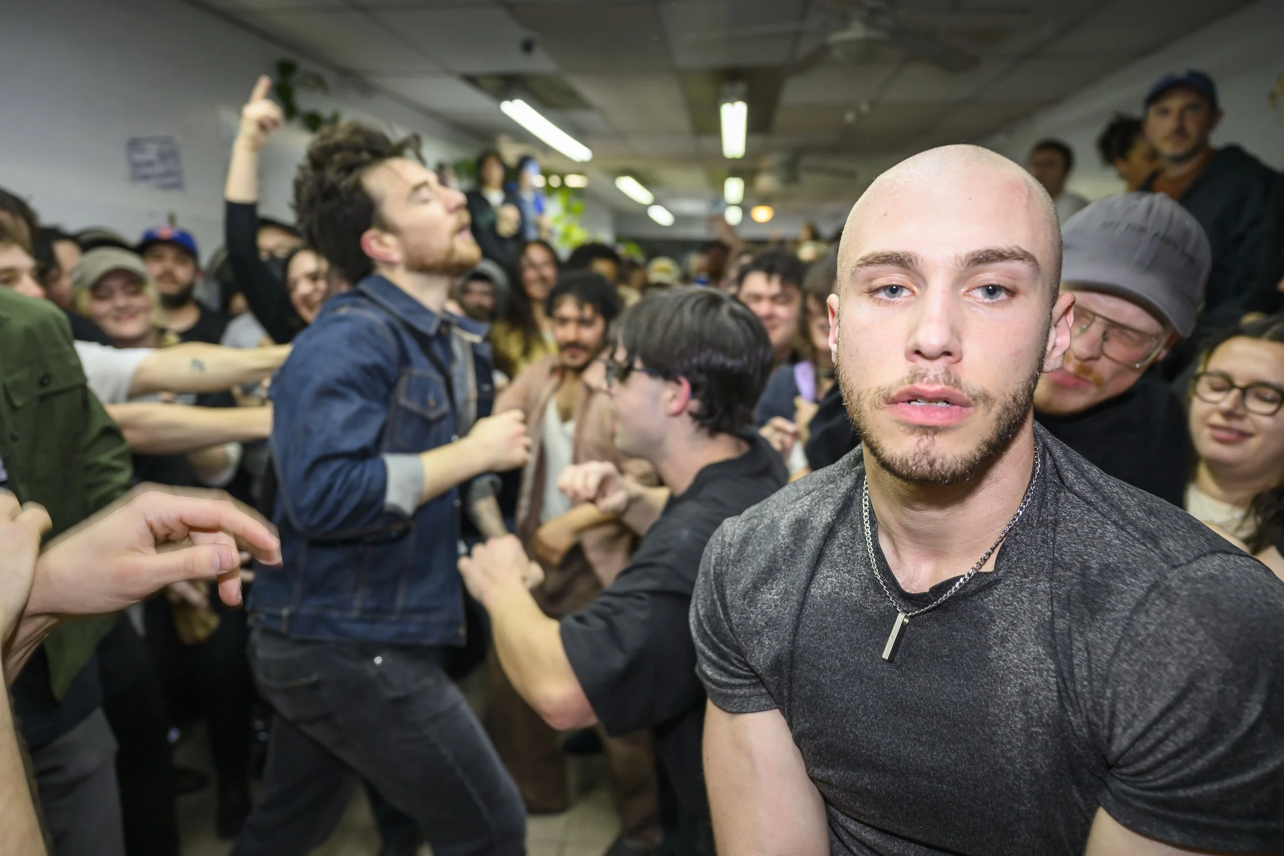 During Lip Critic at Yong Xin Tan Laundromat