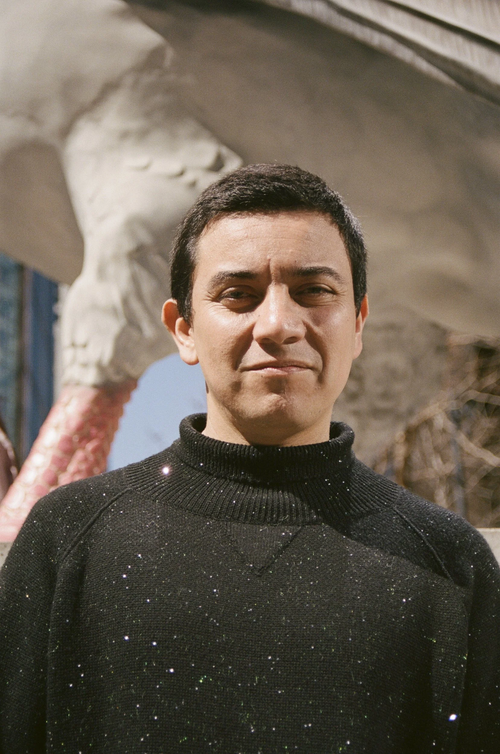 Iván Argote during "Farewell, Dinosaur"