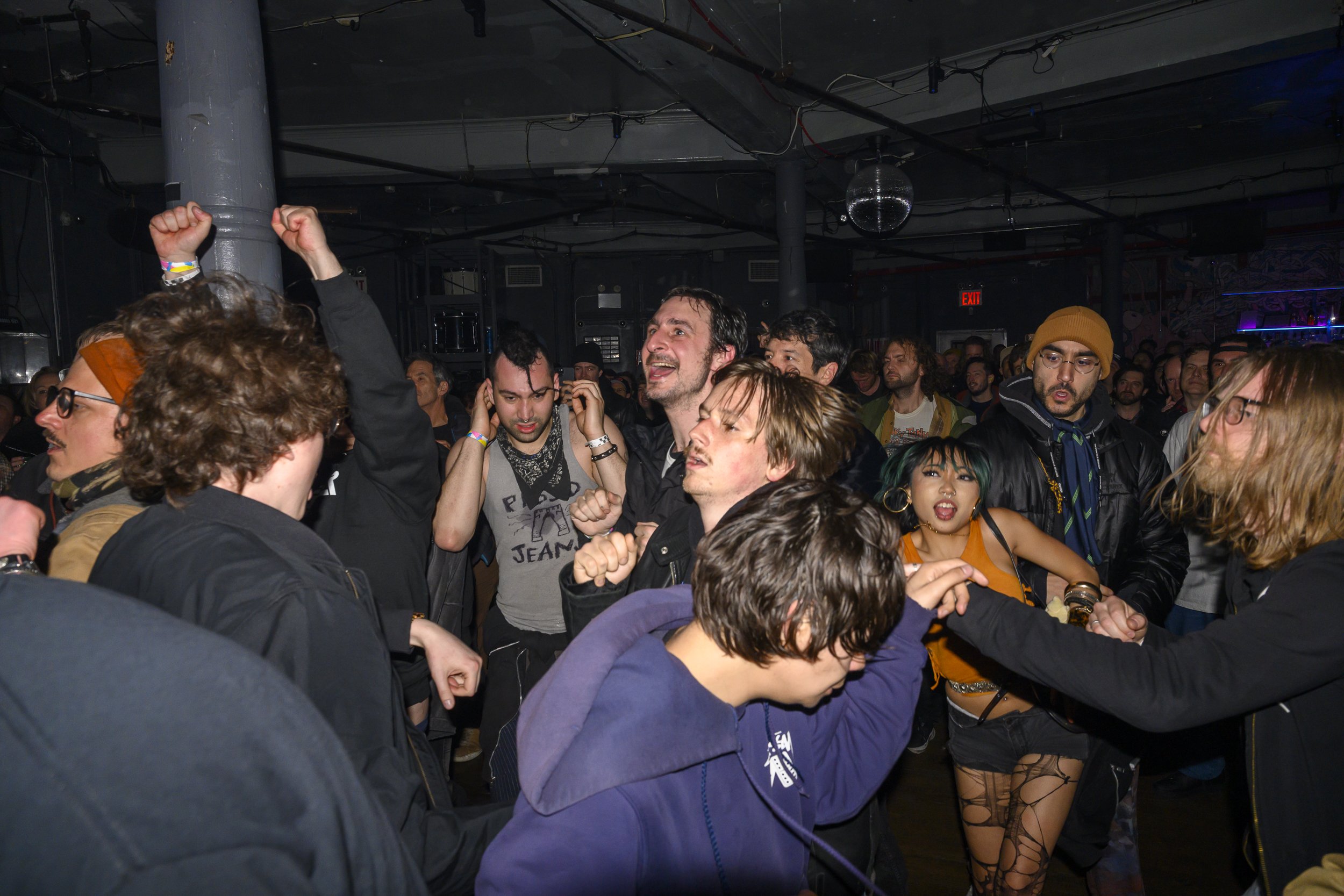 During Pissed Jeans at Market Hotel