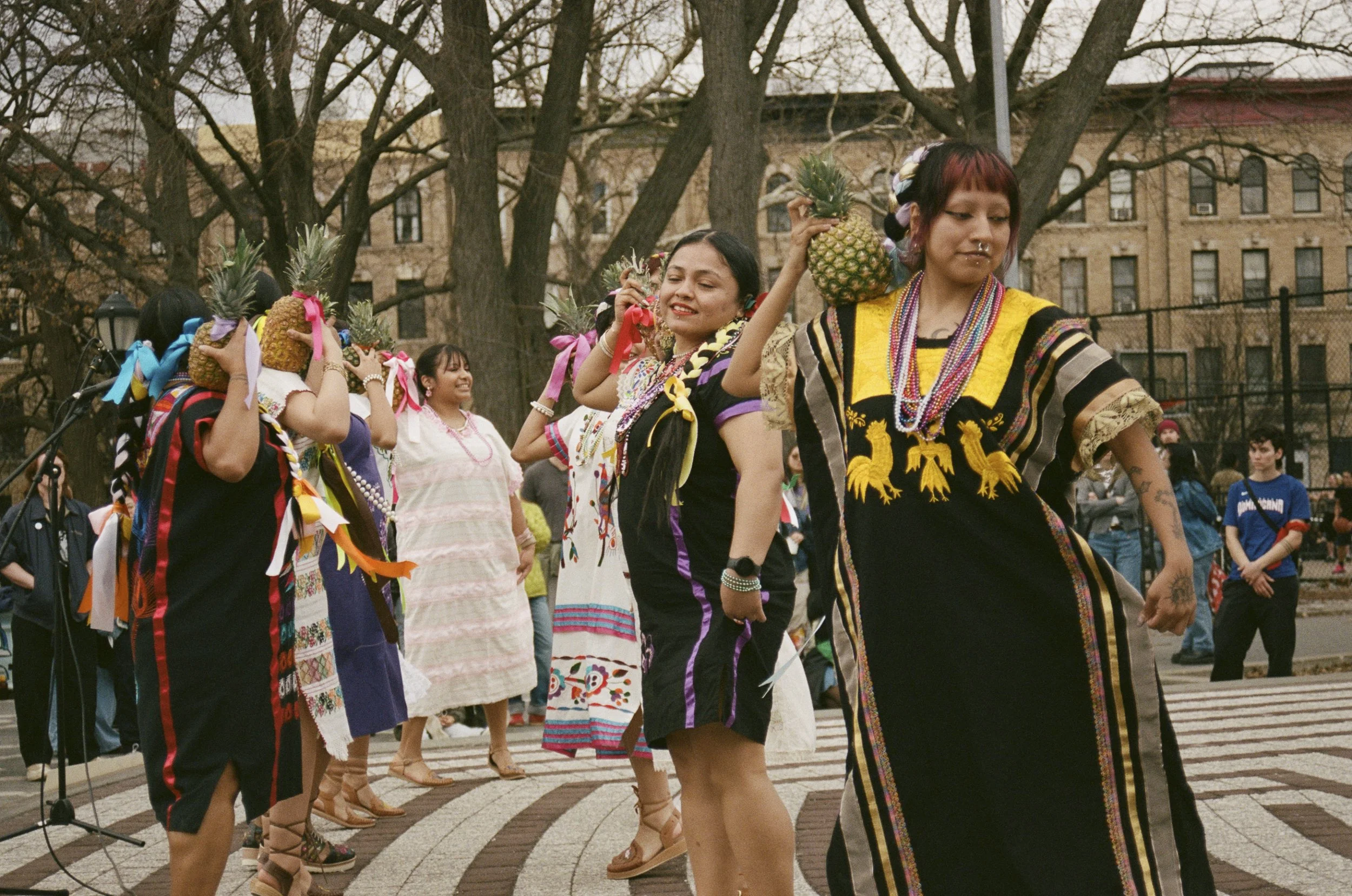 Atl Tlachinolli during 2026 Women's Strike NYC Fest 