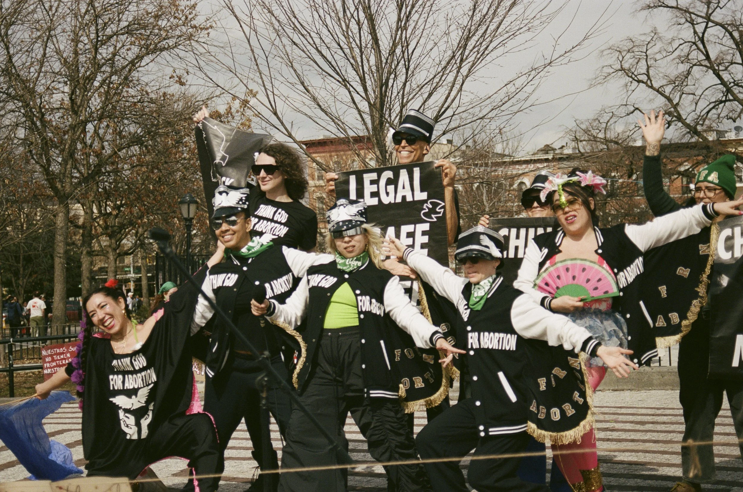 Thank God For Abortion during 2026 Women's Strike NYC Fest 