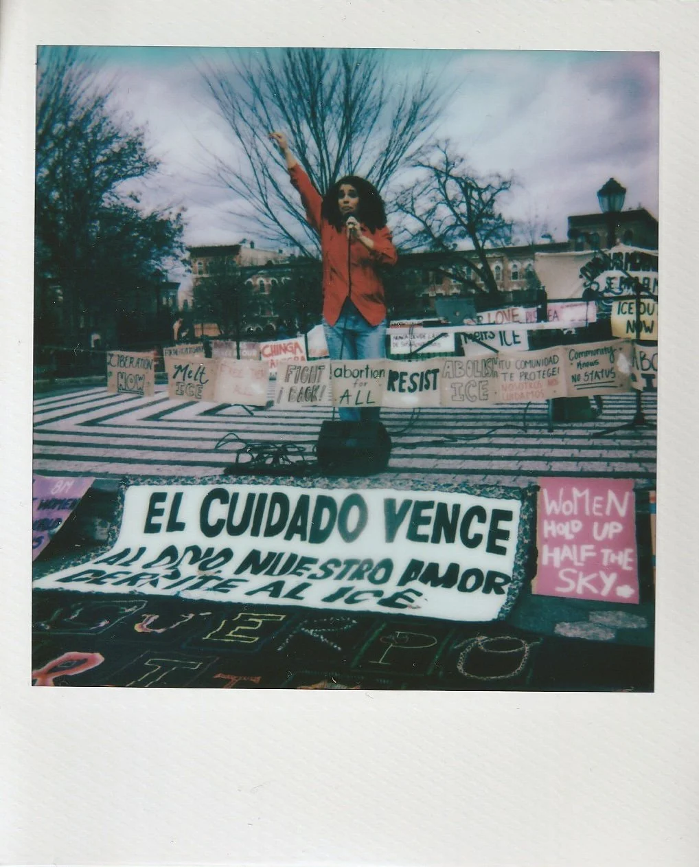 Xenia Rubinos during 2026 Women's Strike NYC Fest 