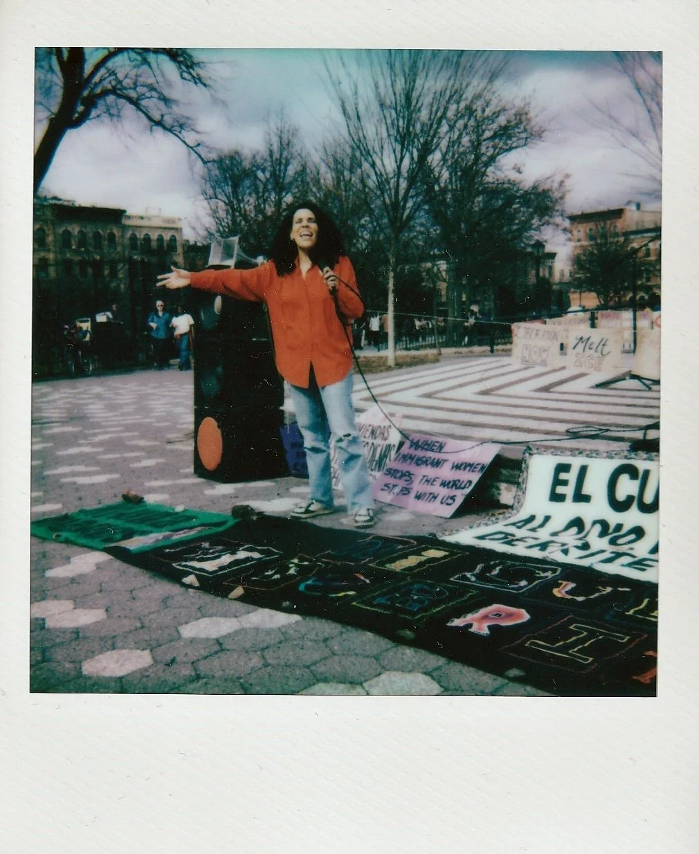 Xenia Rubinos during 2026 Women's Strike NYC Fest 