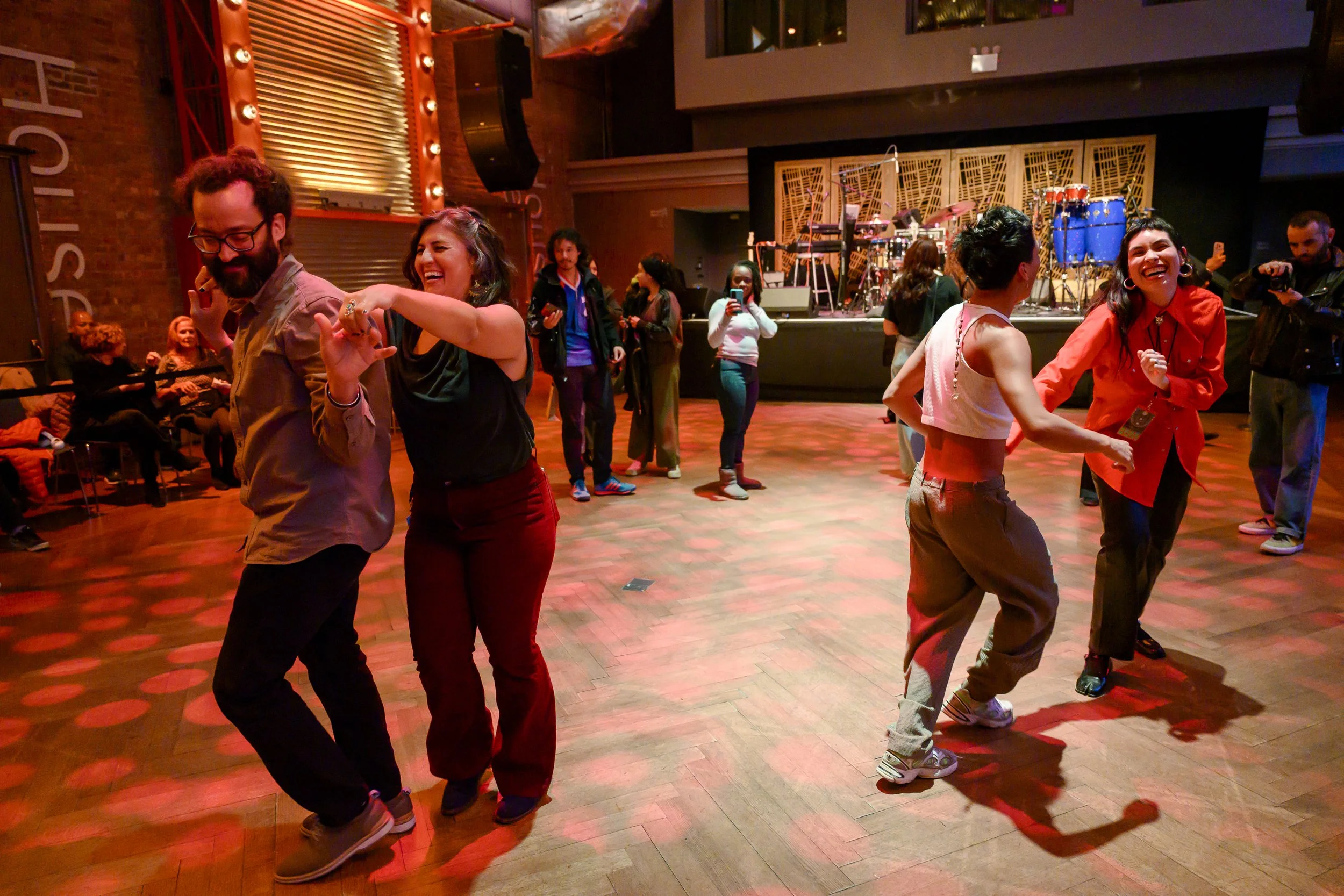 During Discolocas DJ set