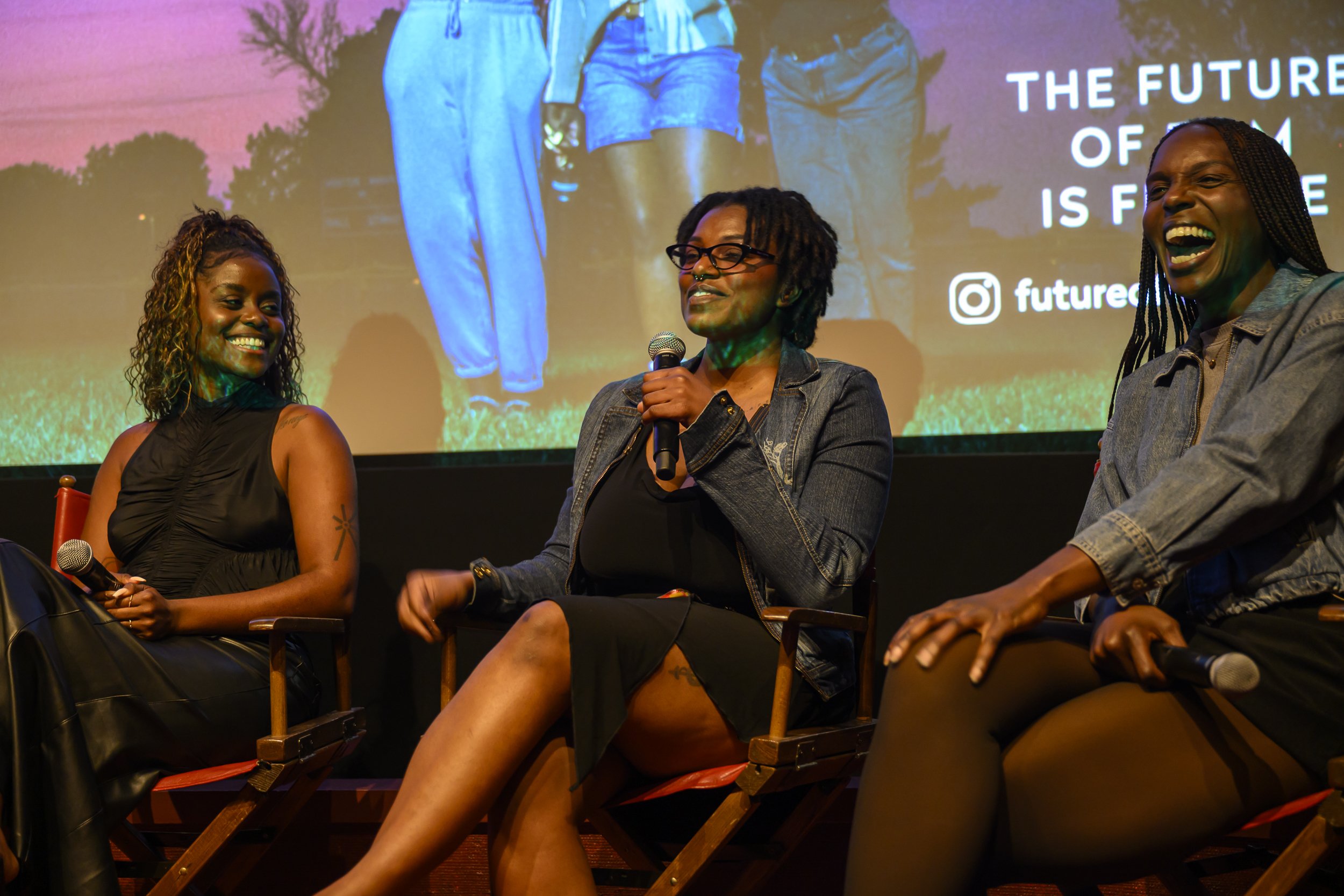 Denée Benton, Mars Storm Rucker, and Dezi Bing