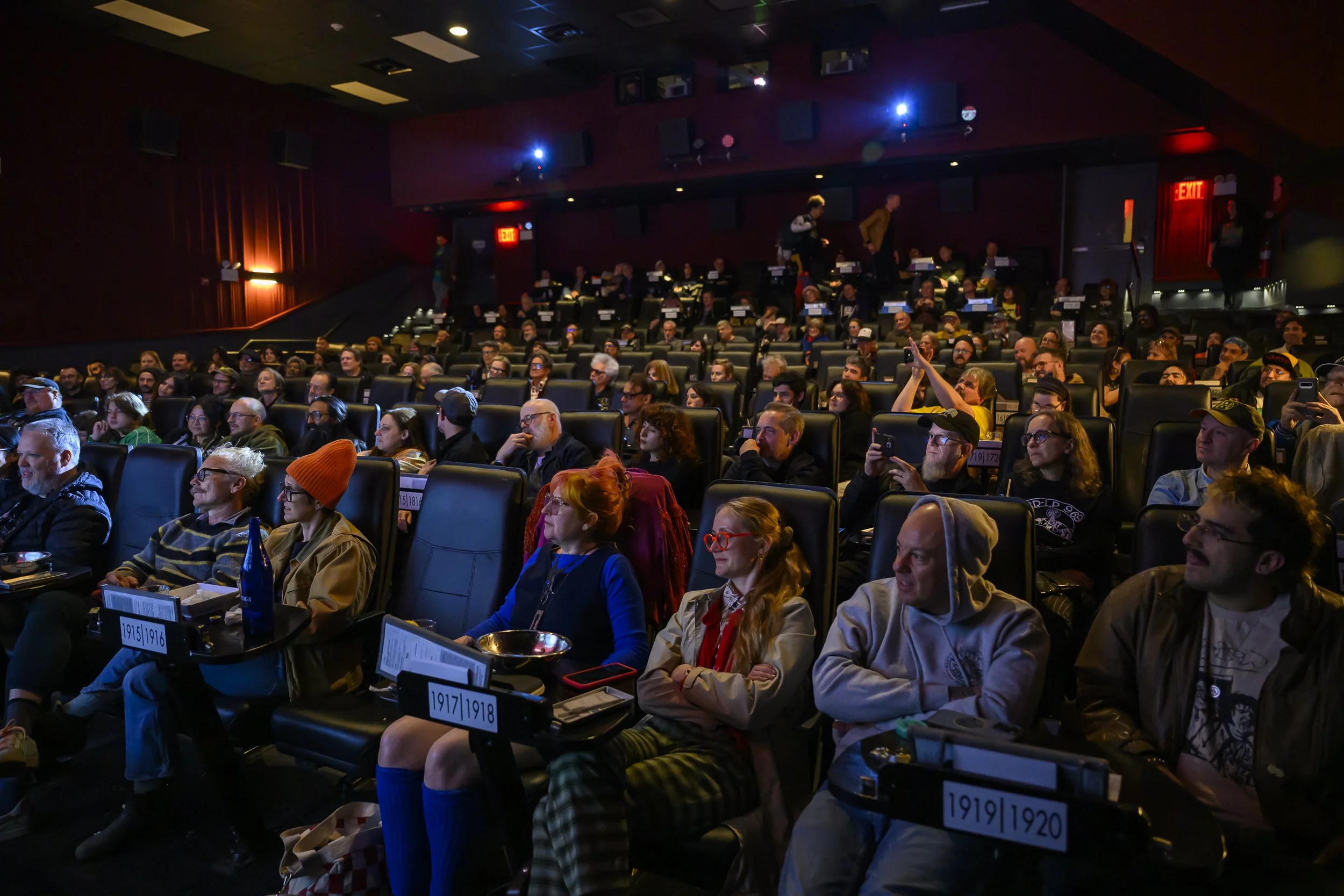 The audience during "Butthole Surfers: The Hole Truth and Nothing Butt"