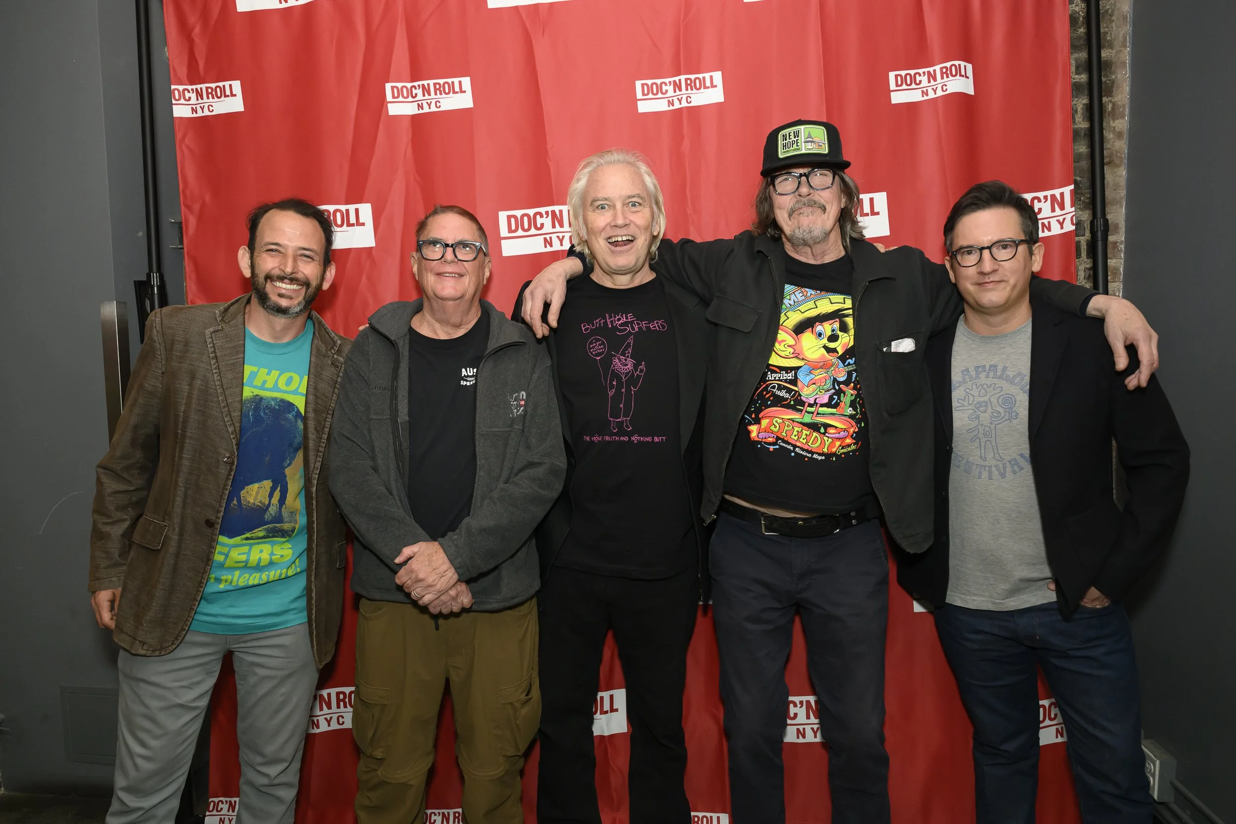 Neil Fellah, Paul Leary, Tom Stern, and Gibby Haynes