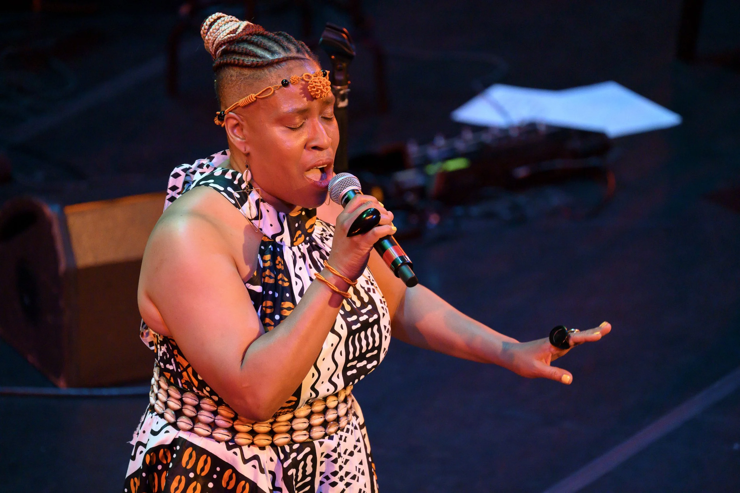 Shelley Nicole during Stevie: A Life in the Key of Songs
