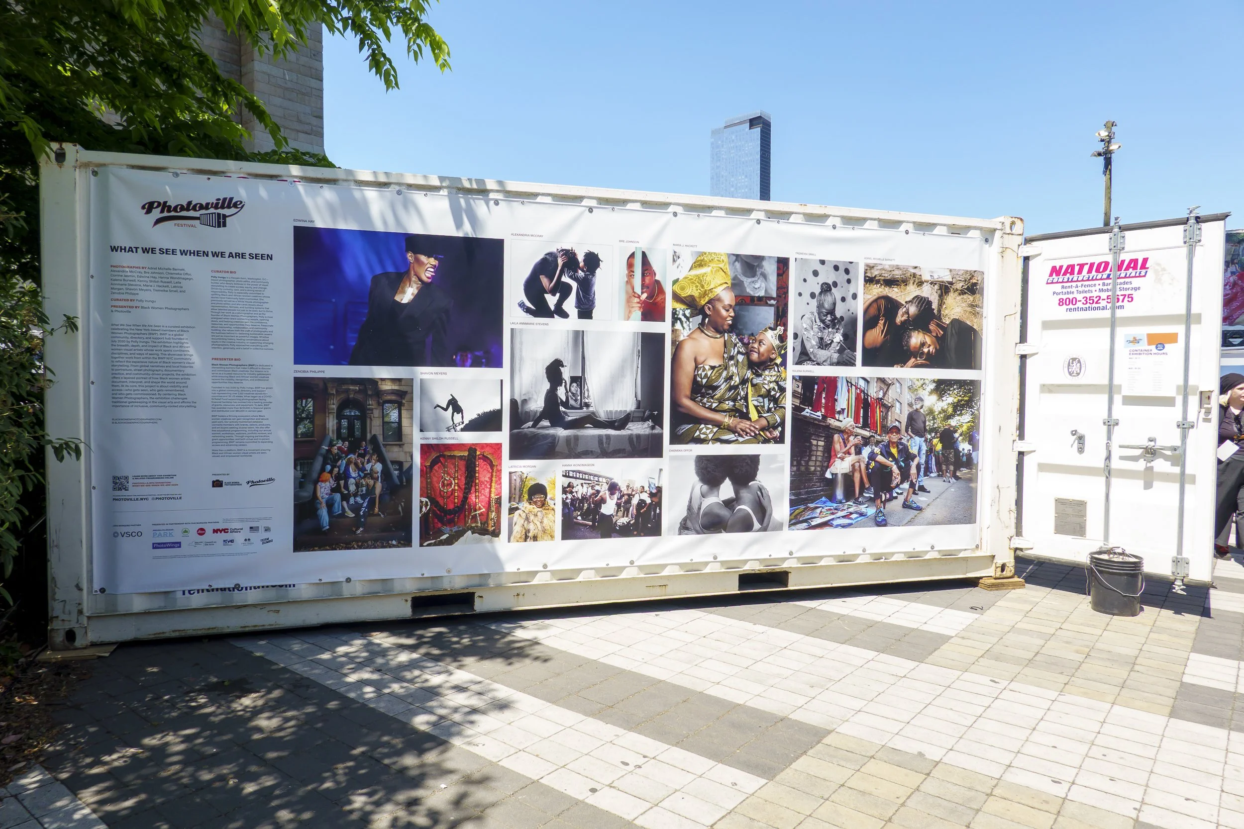Black Women Photographers exhibition at Photoville on Saturday, May 16, 2026