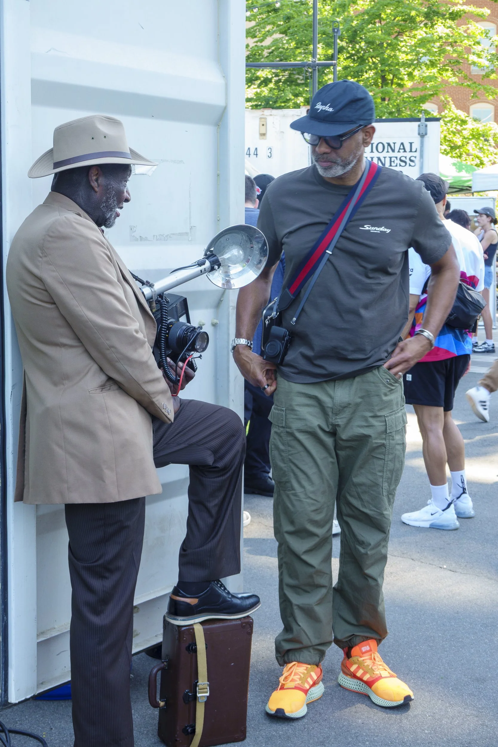 Louis Mendes at Photoville on Sunday, May 17, 2026