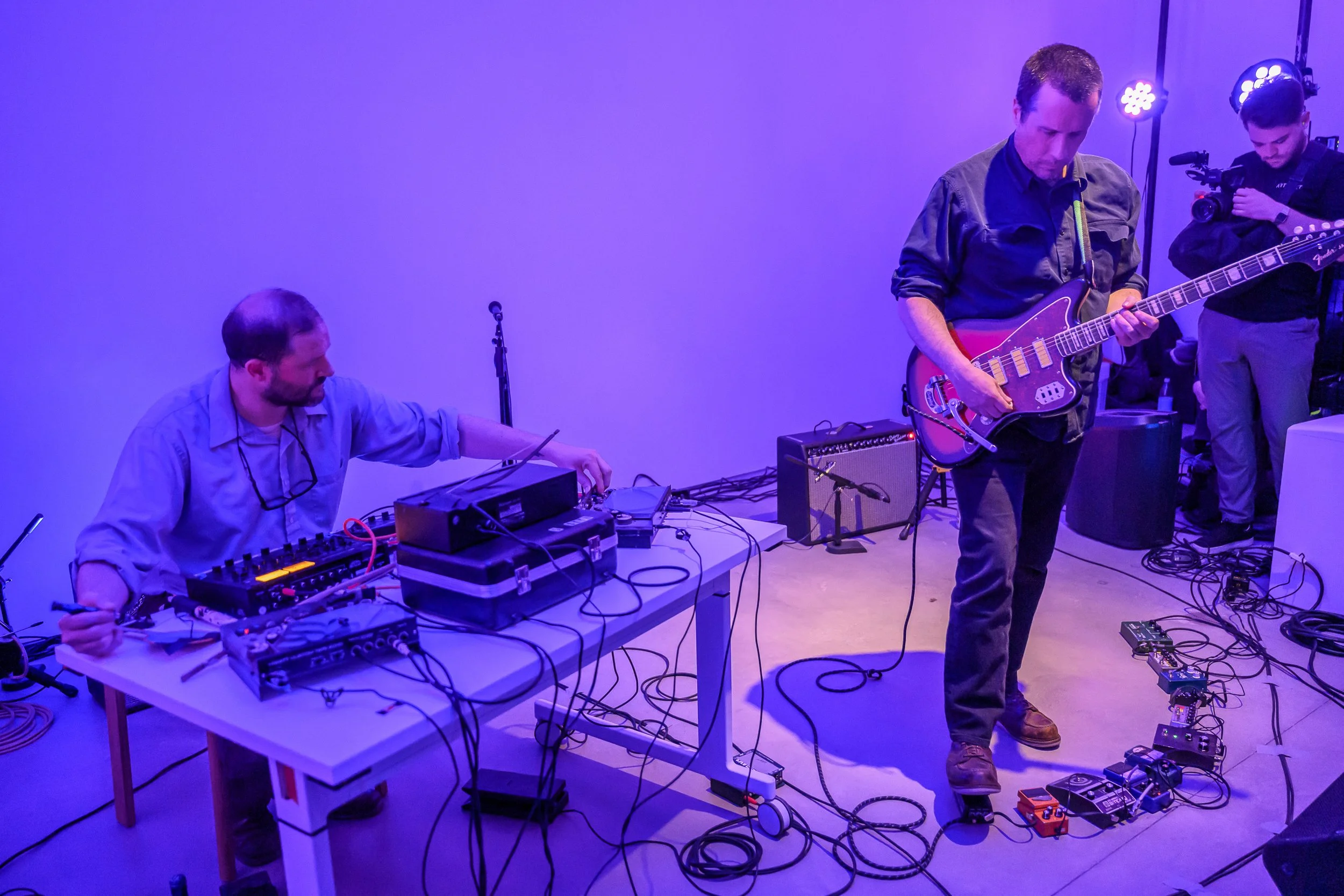 Bill Nace &amp; Aaron Dilloway at Amant