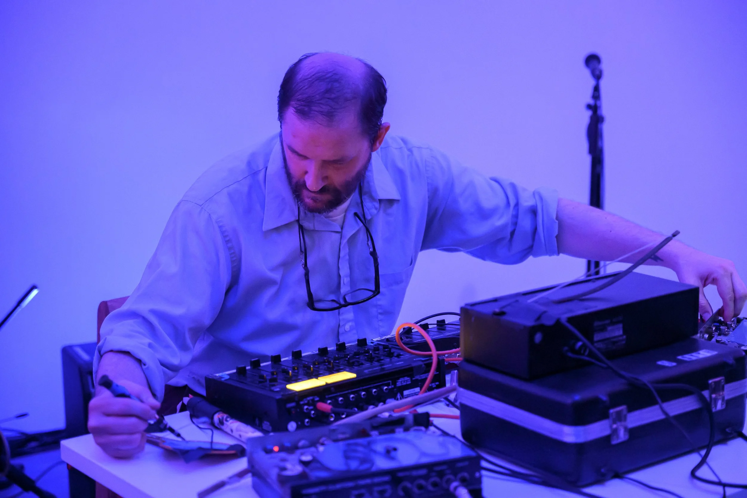 Bill Nace &amp; Aaron Dilloway at Amant