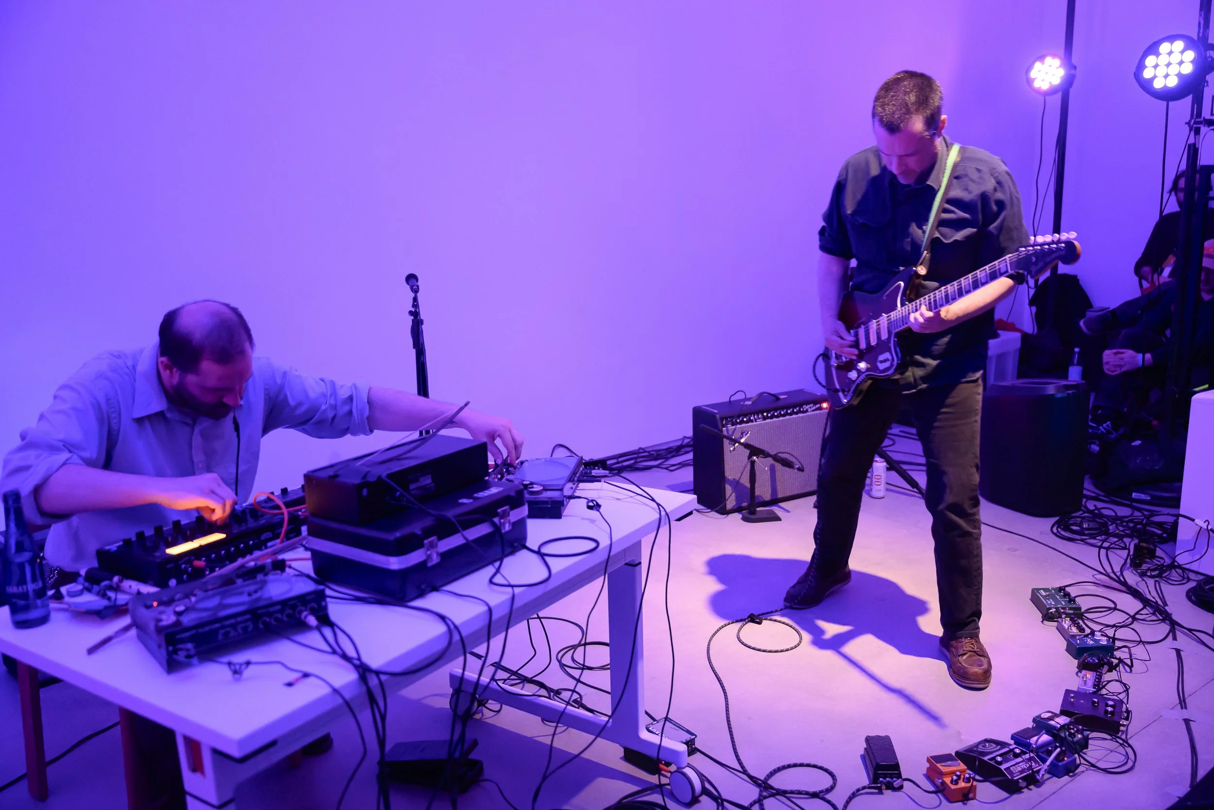 Bill Nace &amp; Aaron Dilloway at Amant