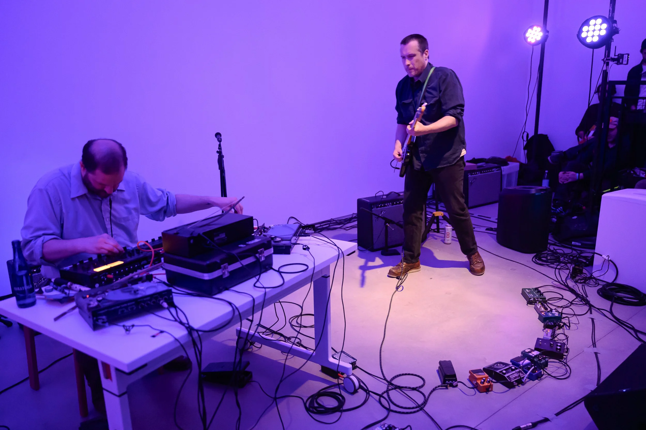 Bill Nace &amp; Aaron Dilloway at Amant