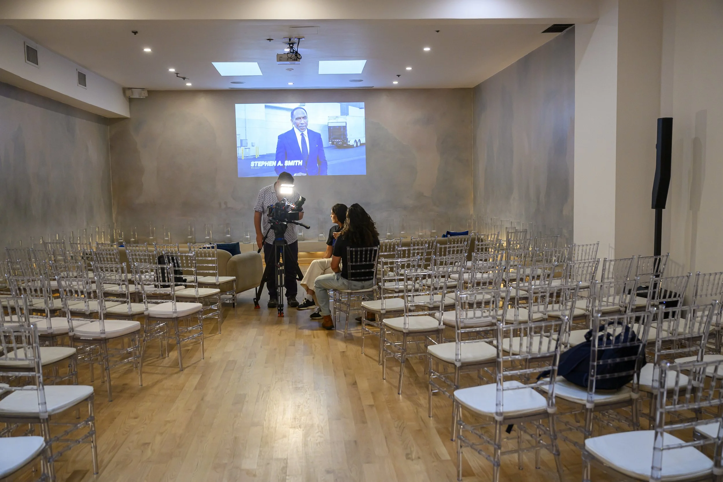 The second room at Sparrow that showed Game 4