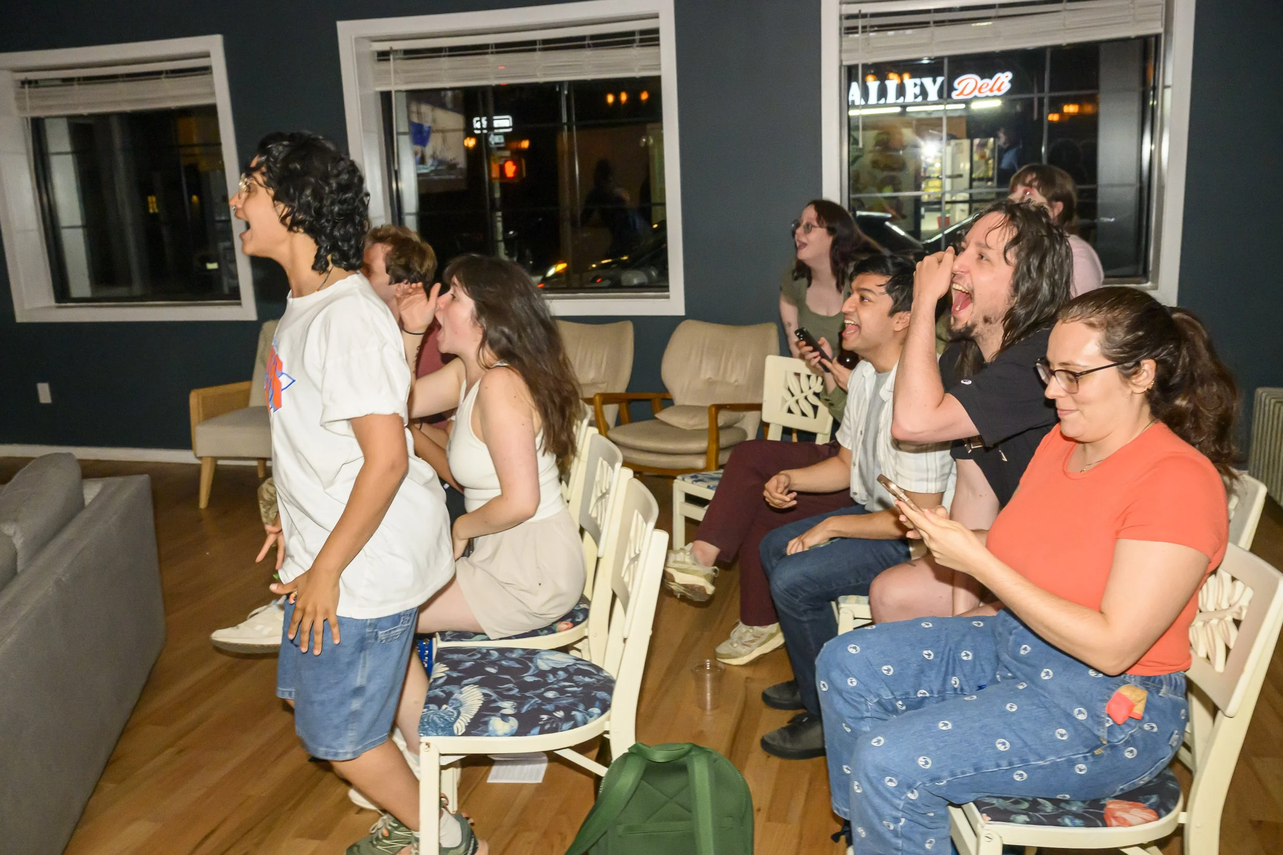 The second half of the game became much more exciting than the first