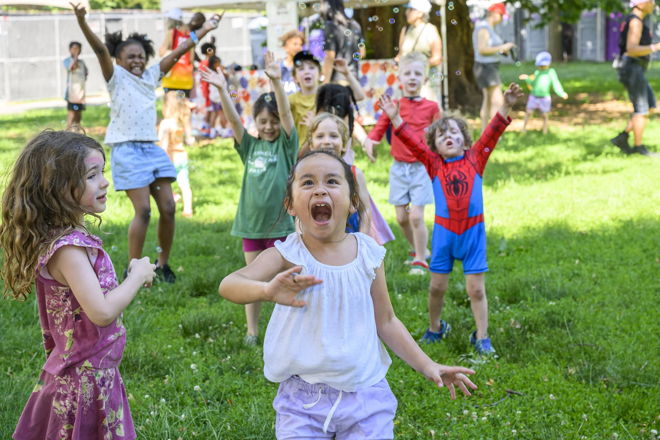 During Family Day at BRIC Celebrate Brooklyn!