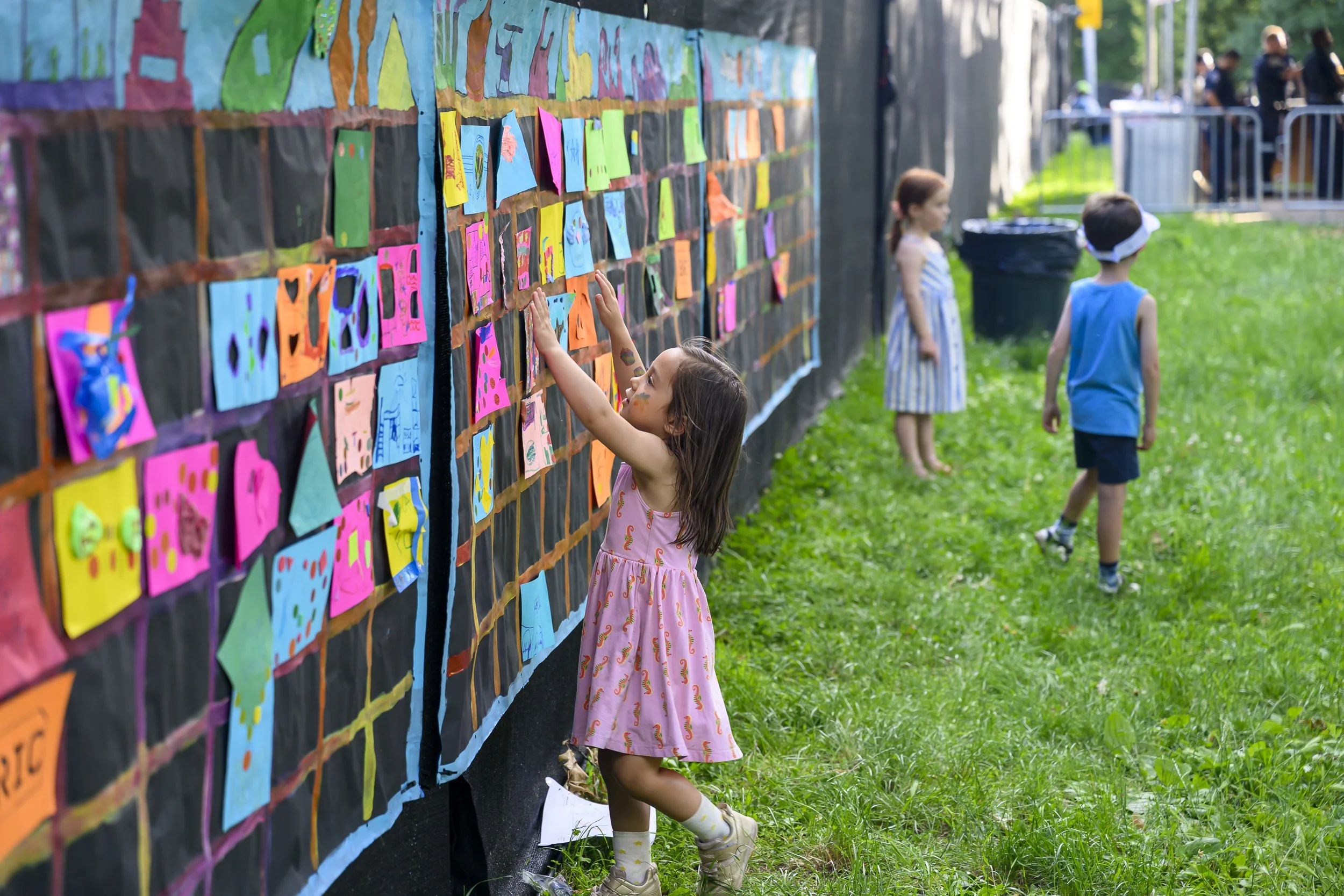 During Family Day at BRIC Celebrate Brooklyn!