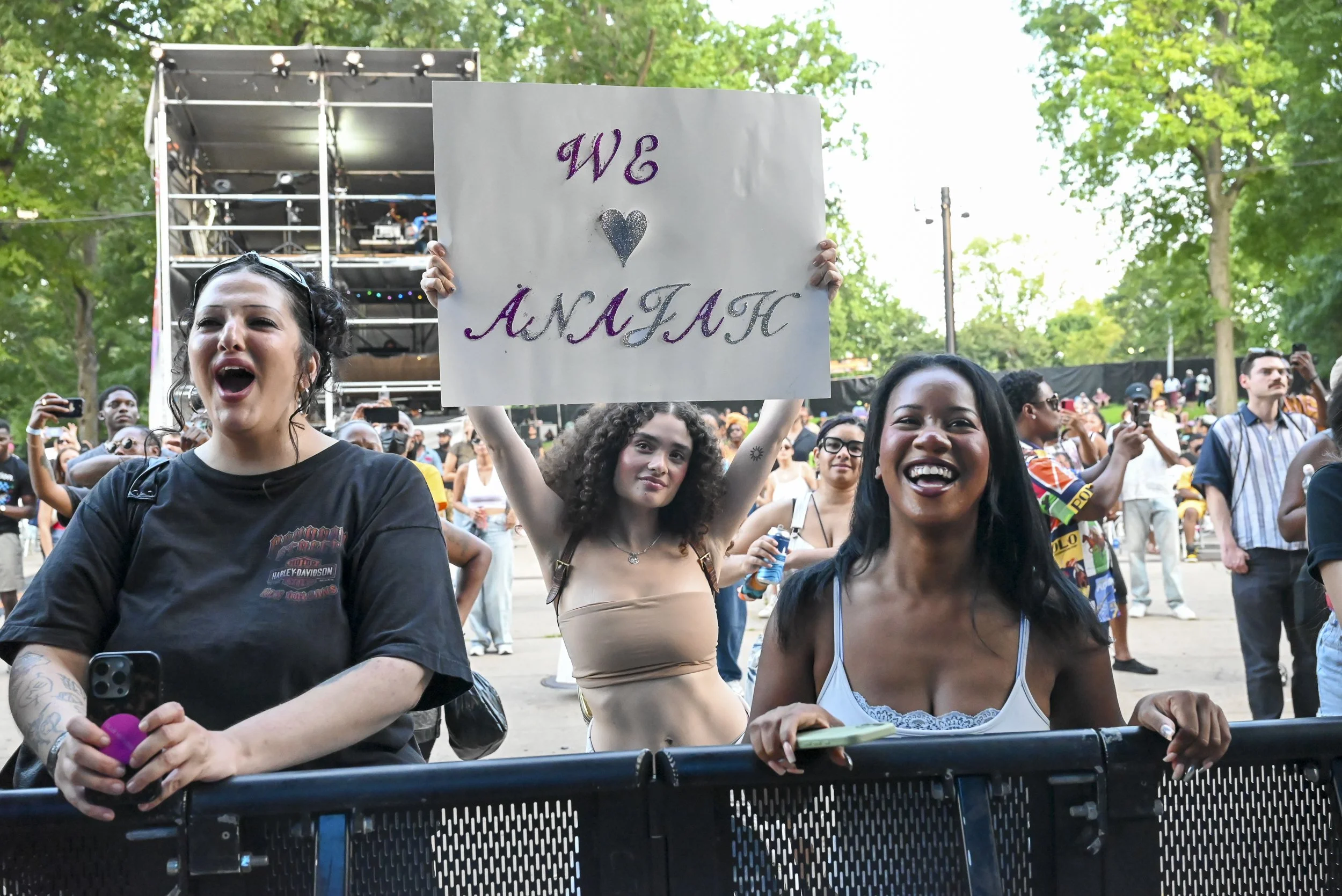 Fans during during BRIC Celebrates Aaliyah: One in a Million
