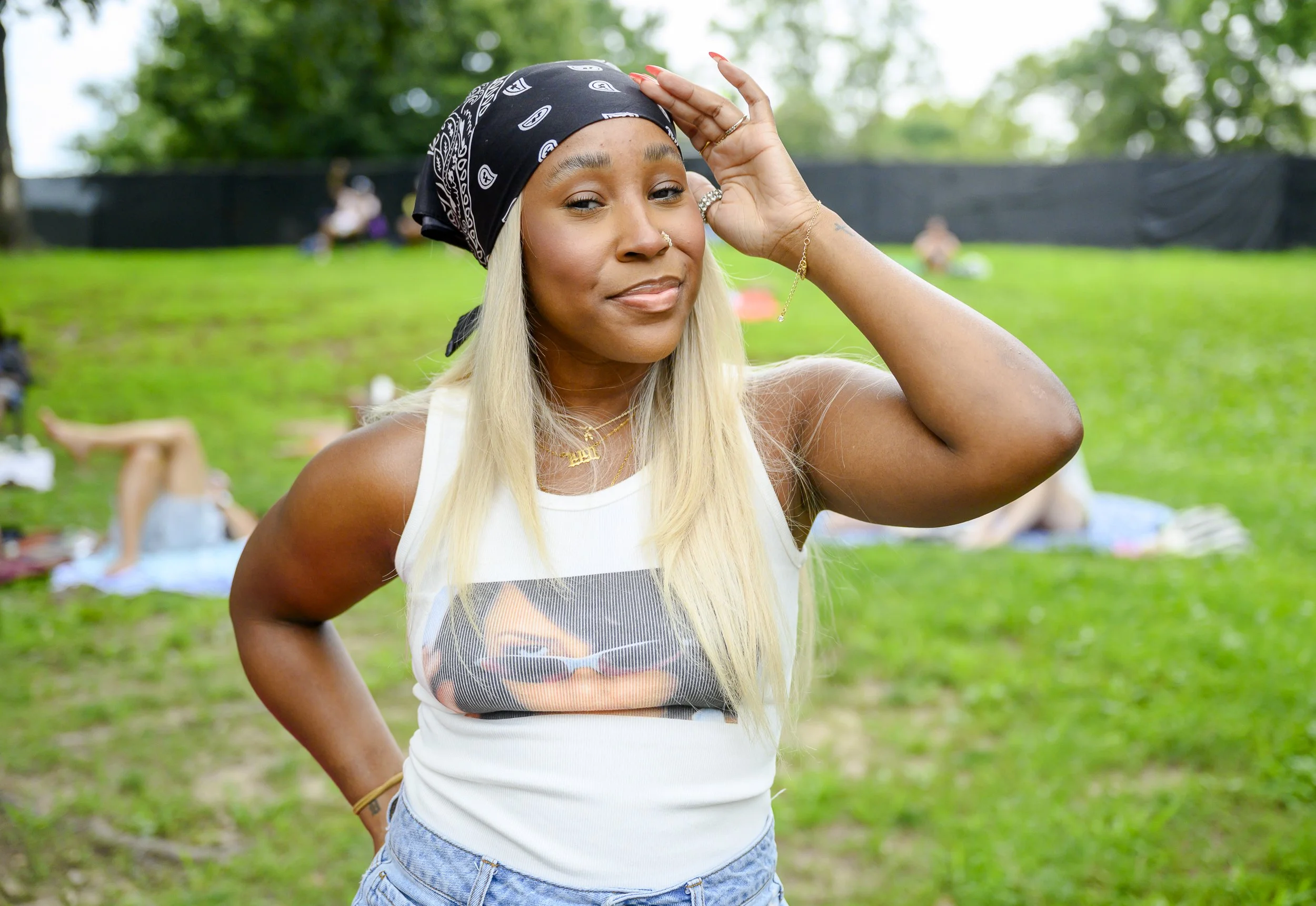 An Aaliyah fan during BRIC Celebrates Aaliyah: One in a Million