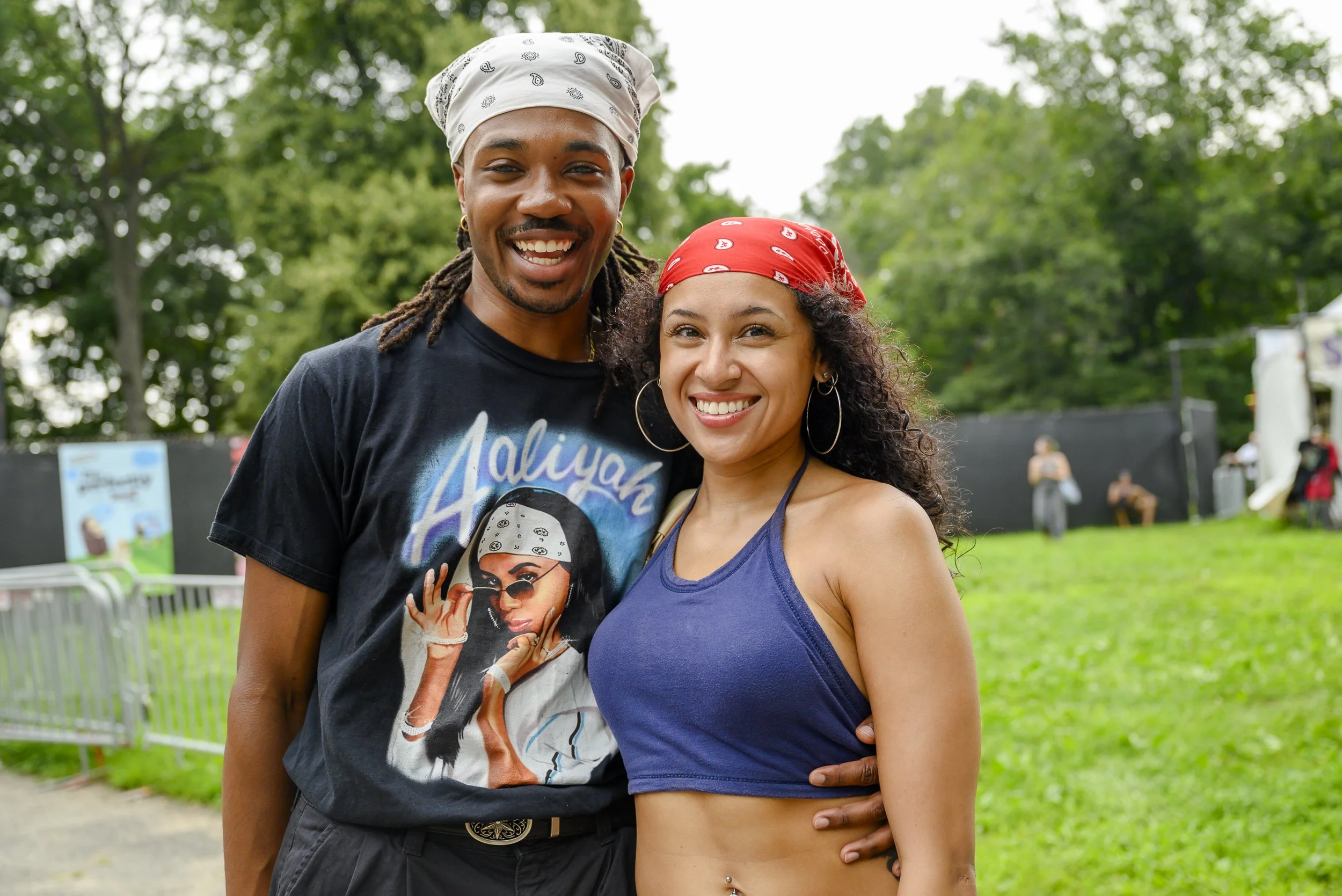 Aaliyah fans during BRIC Celebrates Aaliyah: One in a Million