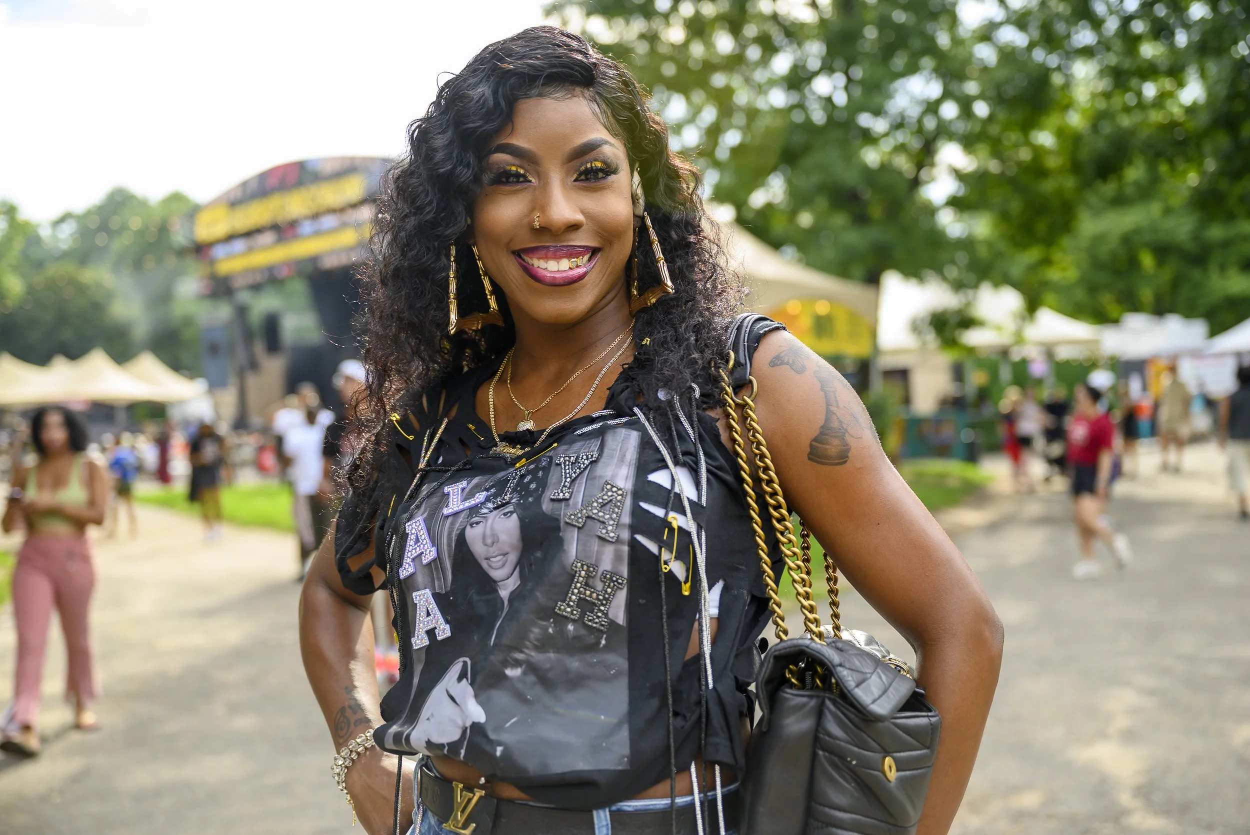 A fan during BRIC Celebrates Aaliyah: One in a Million