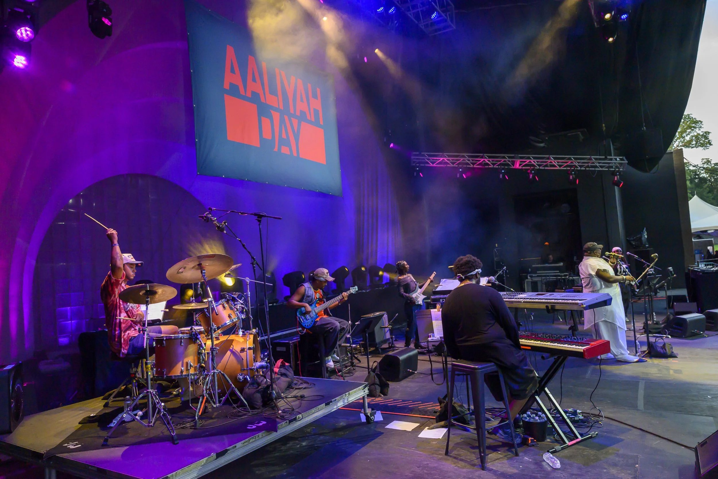 Motherboard during BRIC Celebrates Aaliyah: One in a Million