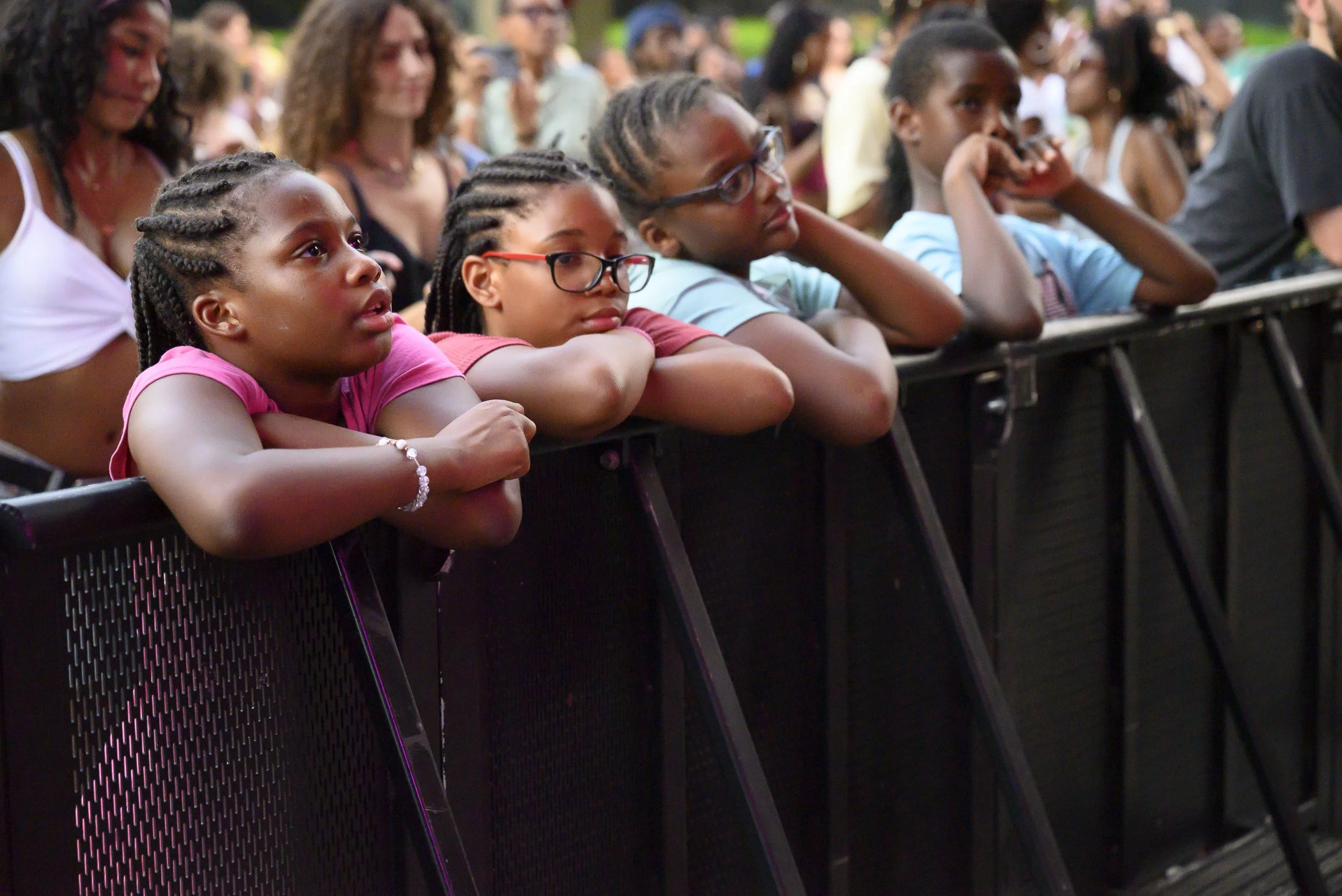 Young Aaliyah fans during BRIC Celebrates Aaliyah: One in a Million