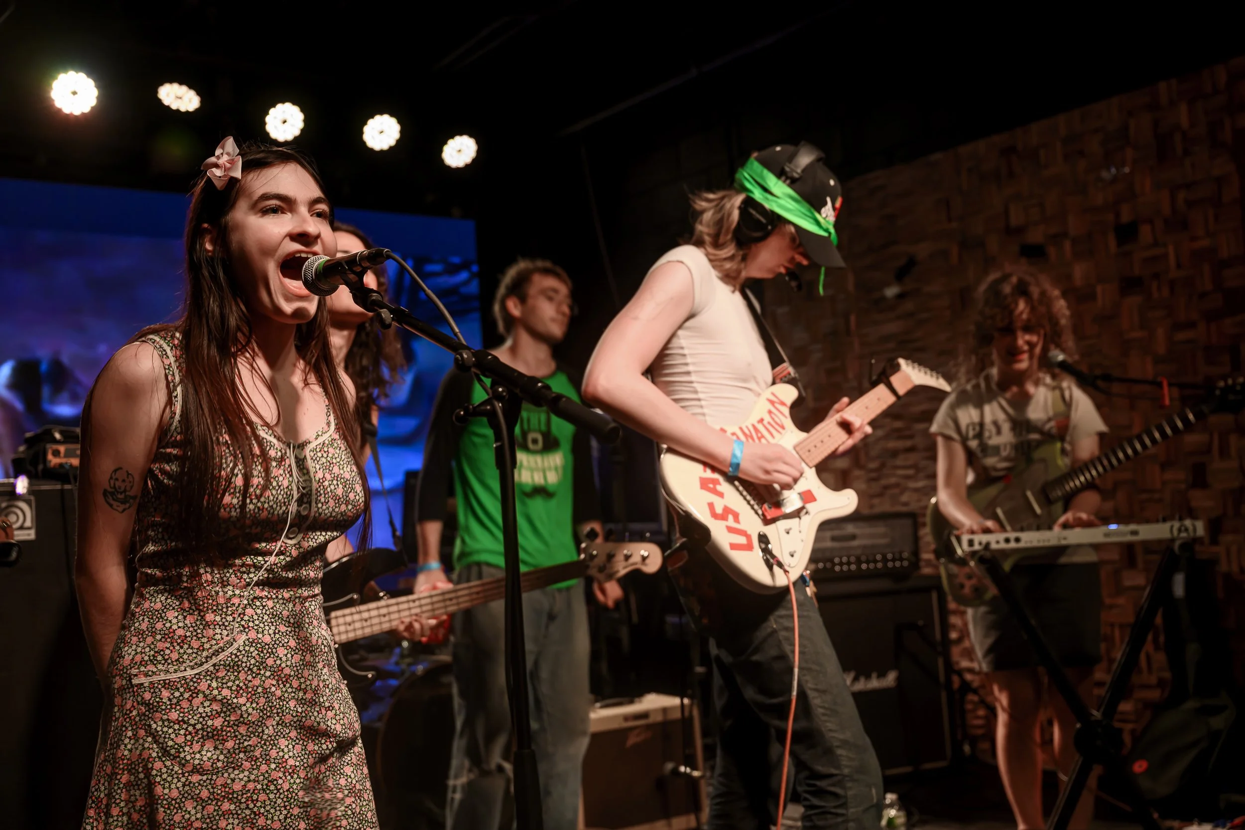 Lex Walton during Bazookafest at The Wood Shop