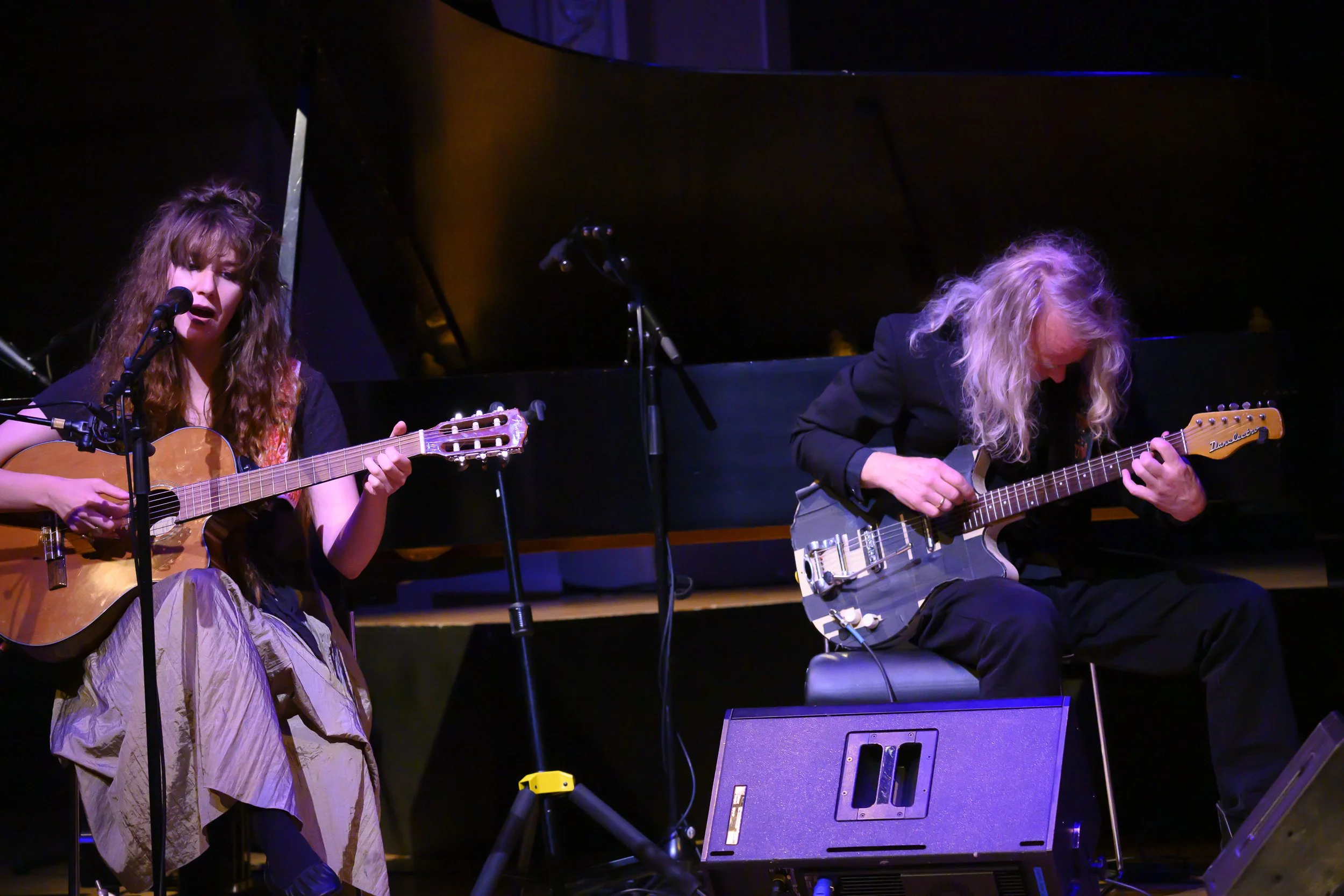 Haley Fohr with Alan Sparkhawk and Wordless Music String Quartet on Thursday, October 1, 2026.